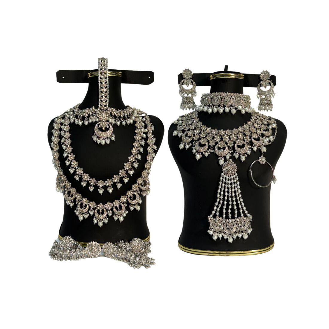 White Bridal Jewellery