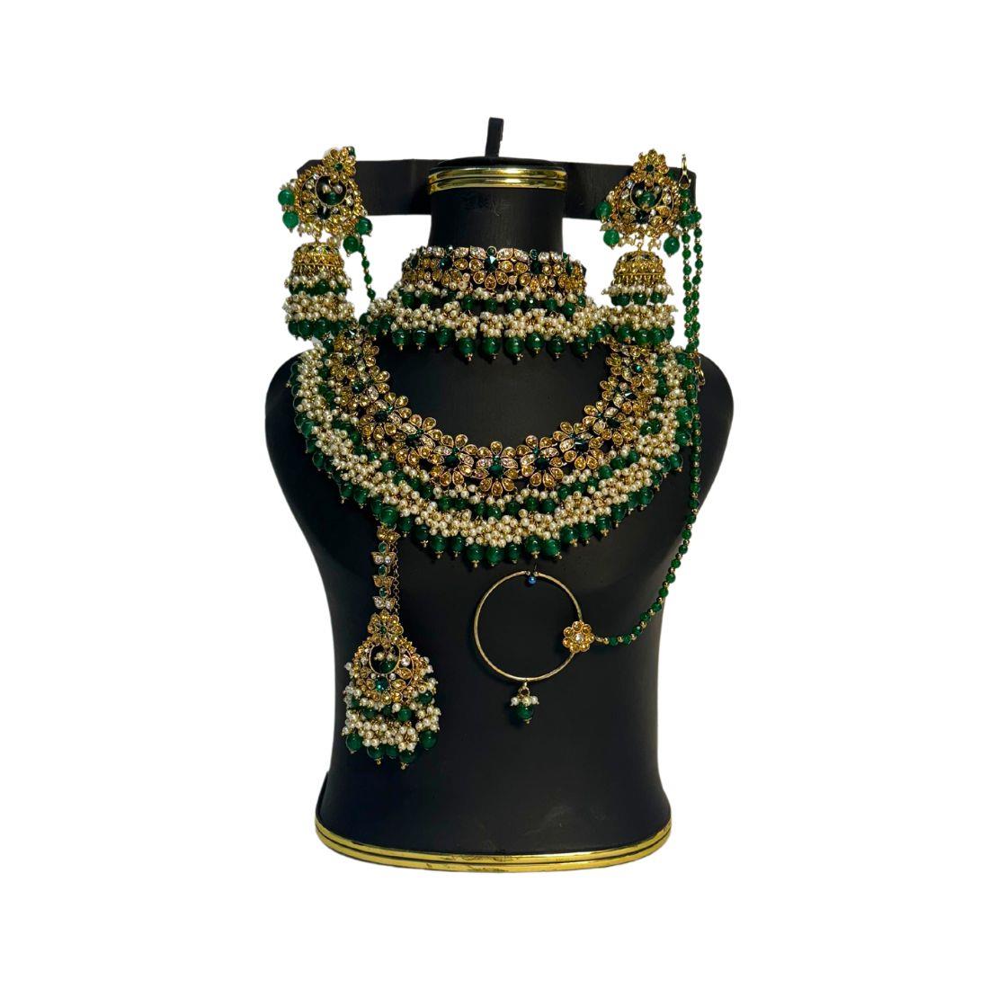 Green Bridal Jewellery
