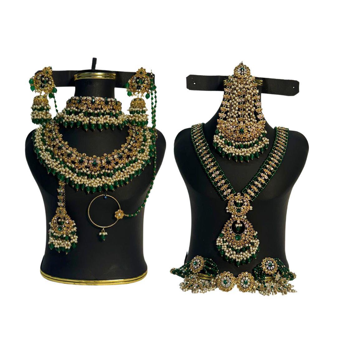 Green Bridal Jewellery