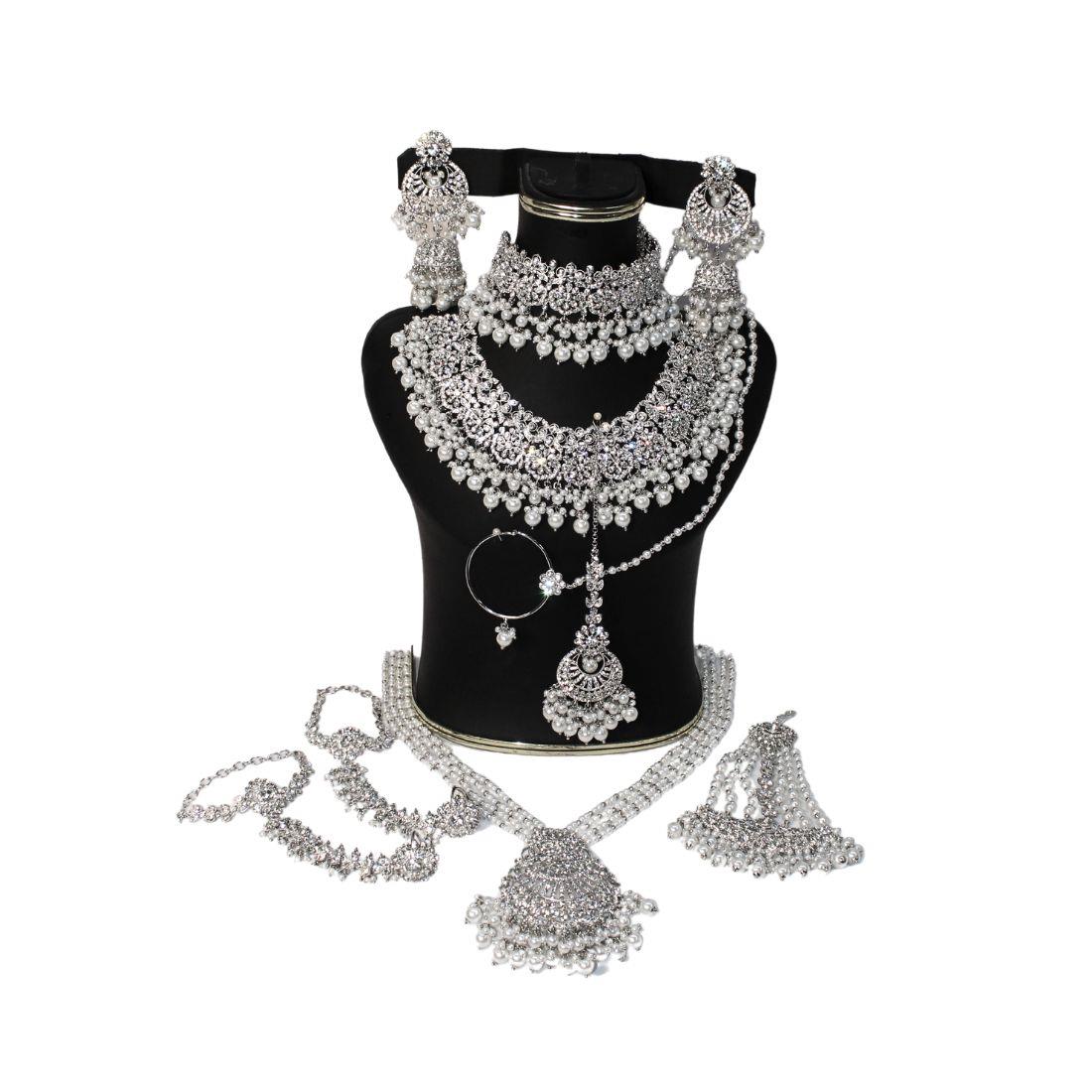 White Bridal Jewellery