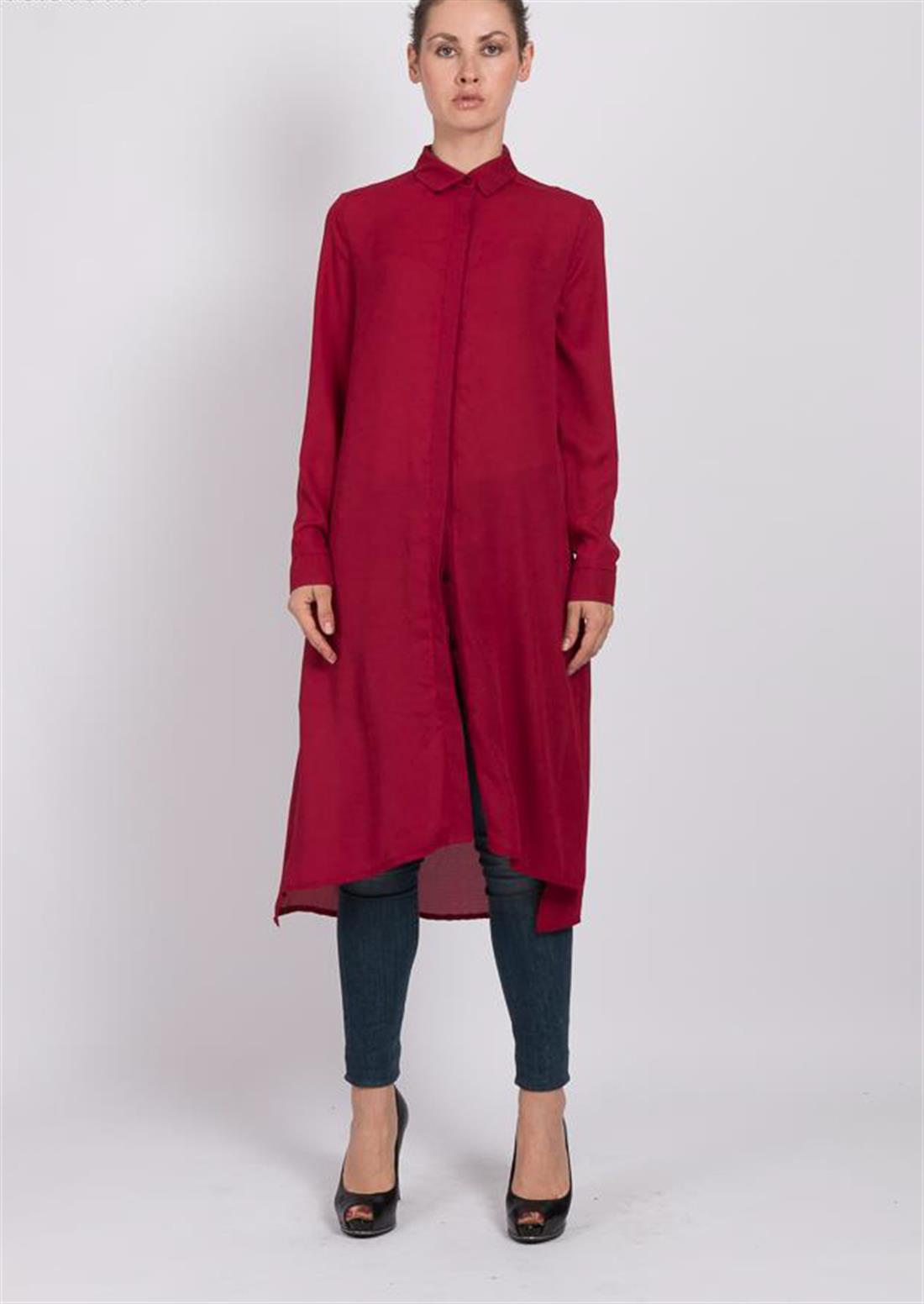 Maroon Ladies Abaya