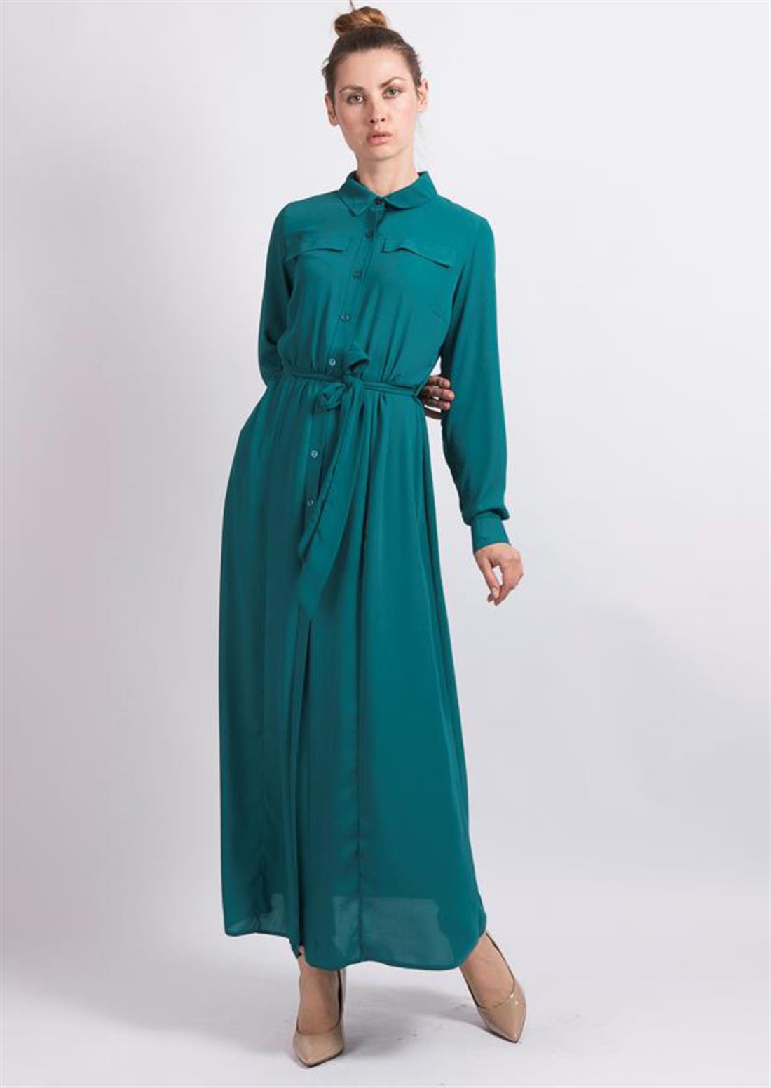 Green Ladies Abaya