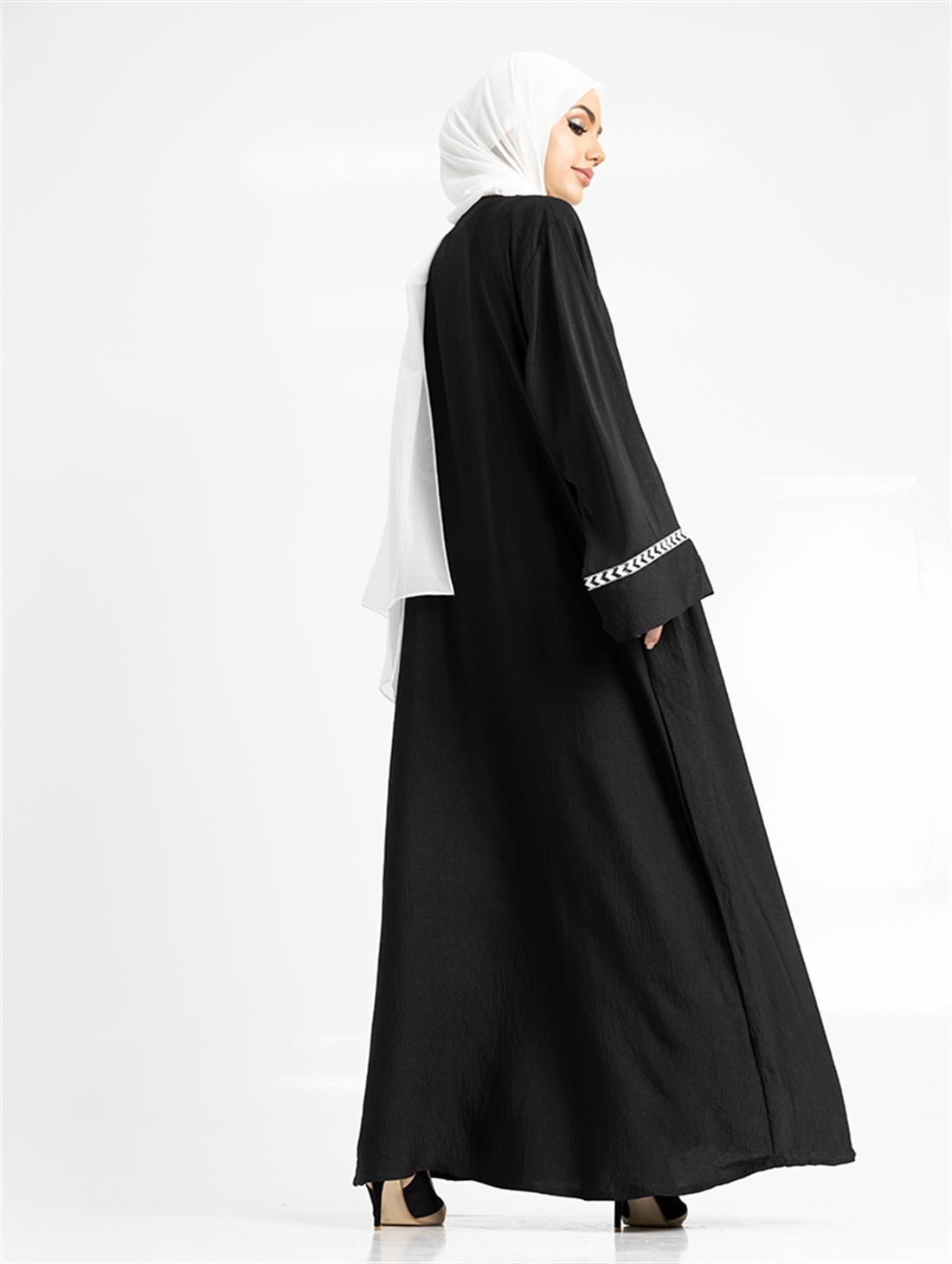 Black Satin Modestwear