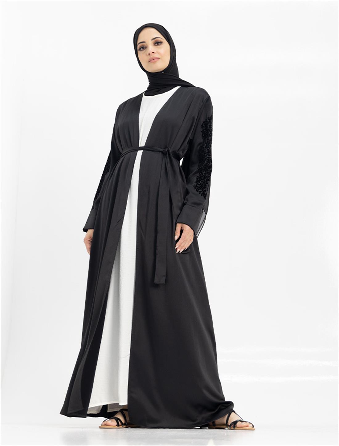 Black Satin Modestwear
