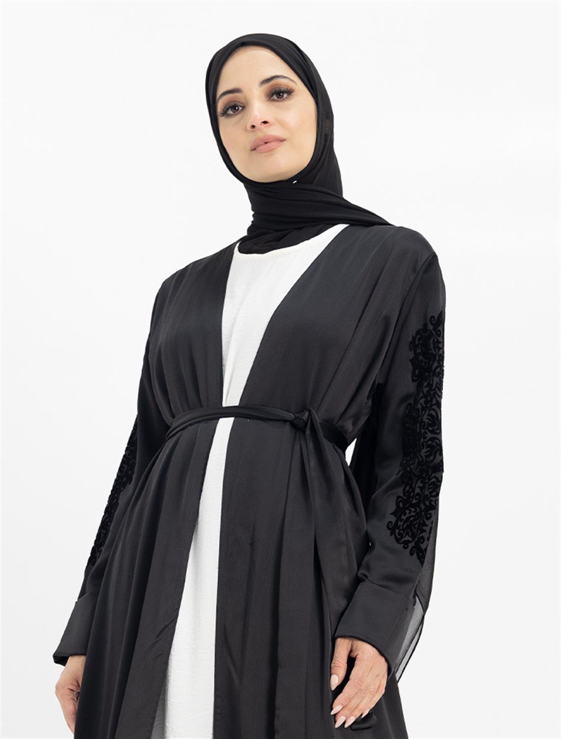 Black Satin Modestwear