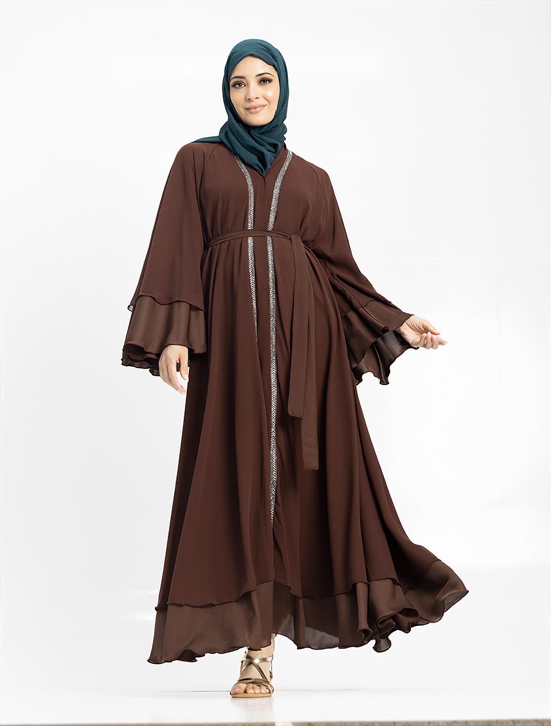 Brown Chiffon Modestwear