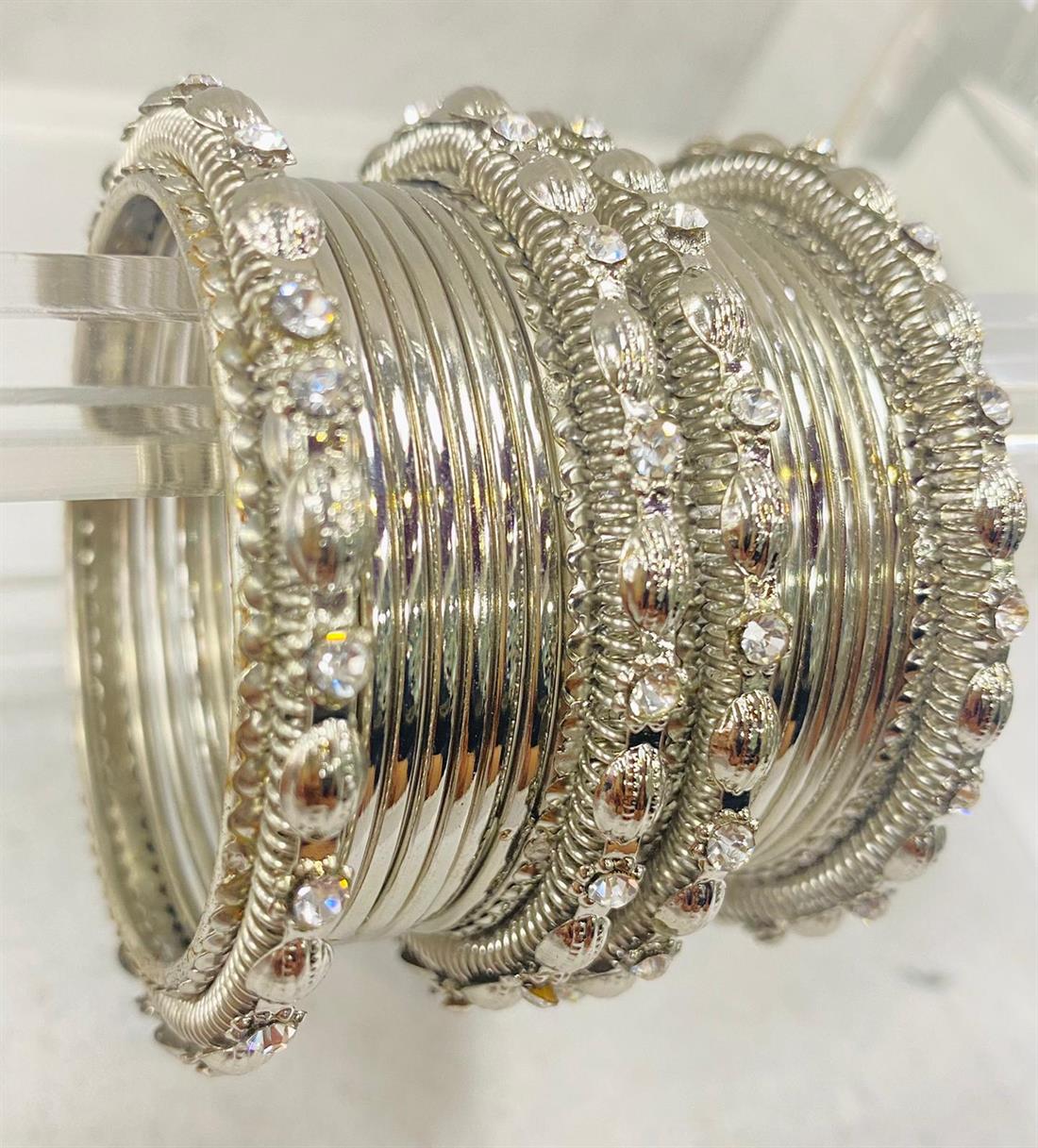 Silver Bangles