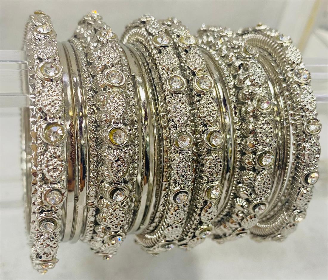 Silver Bangles