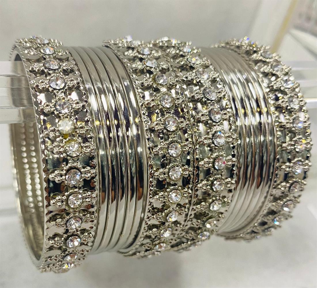Silver Bangles