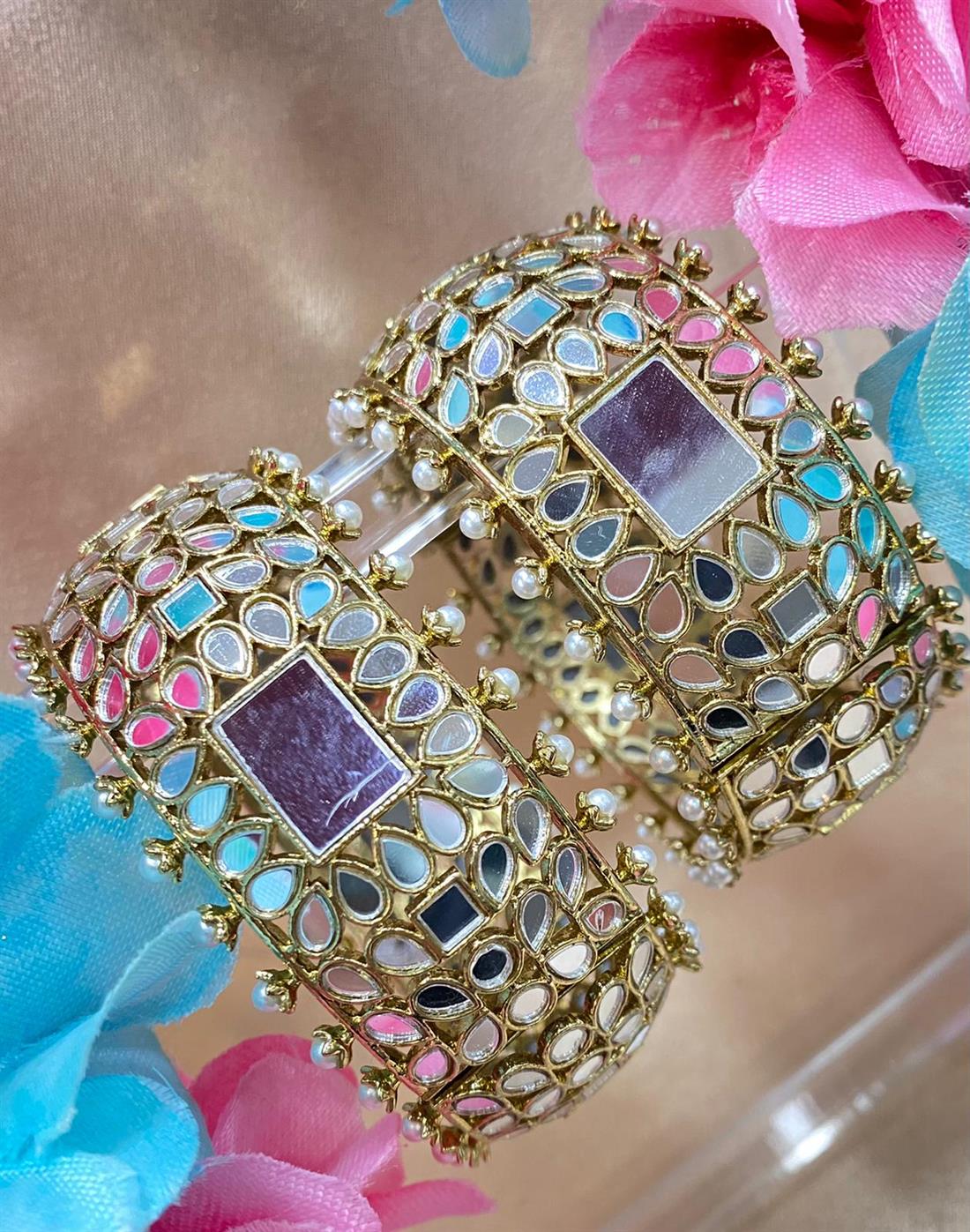 Champagne Luxurious Gold Mirror Bangle SOLD INDIVITUALLY.