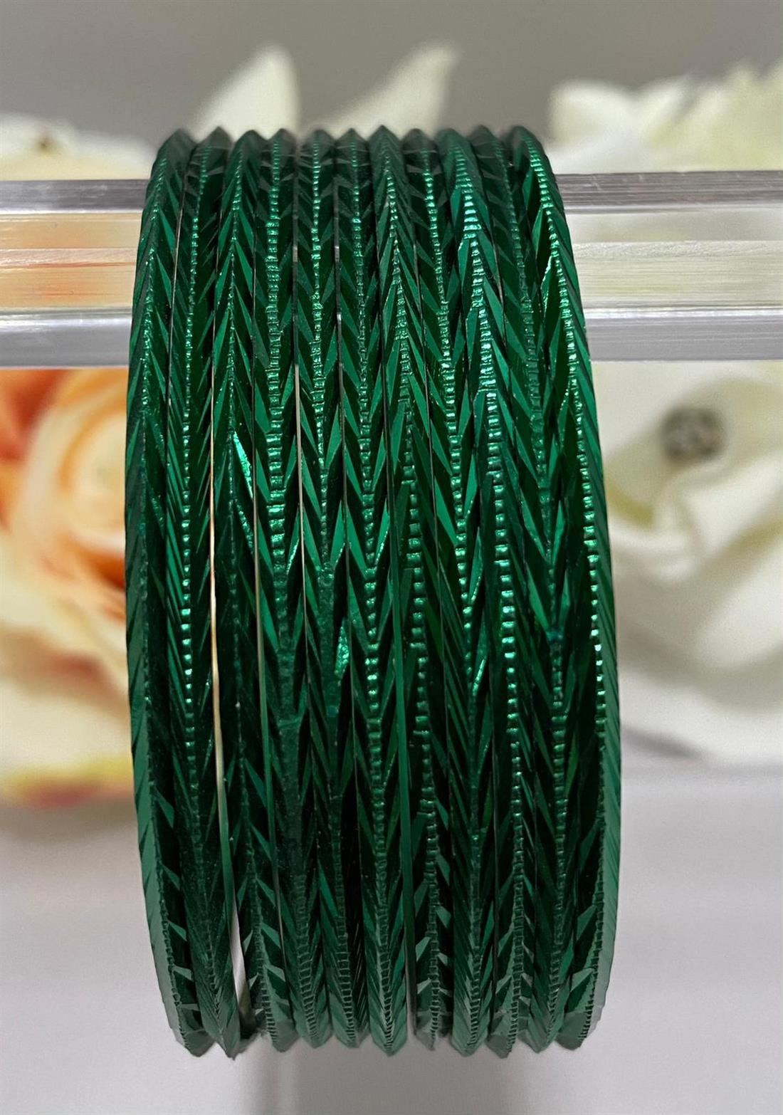 Bottle Green Bangles