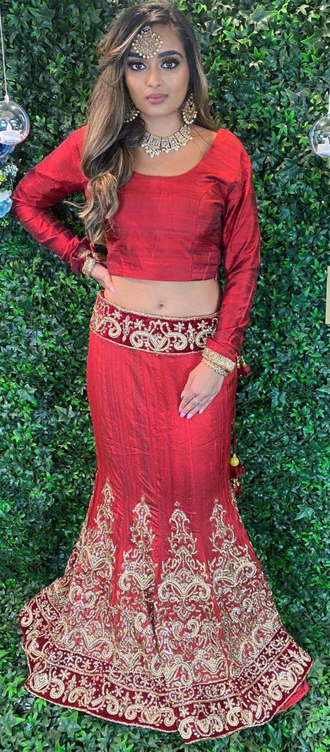 Maroon Bridal Partywear