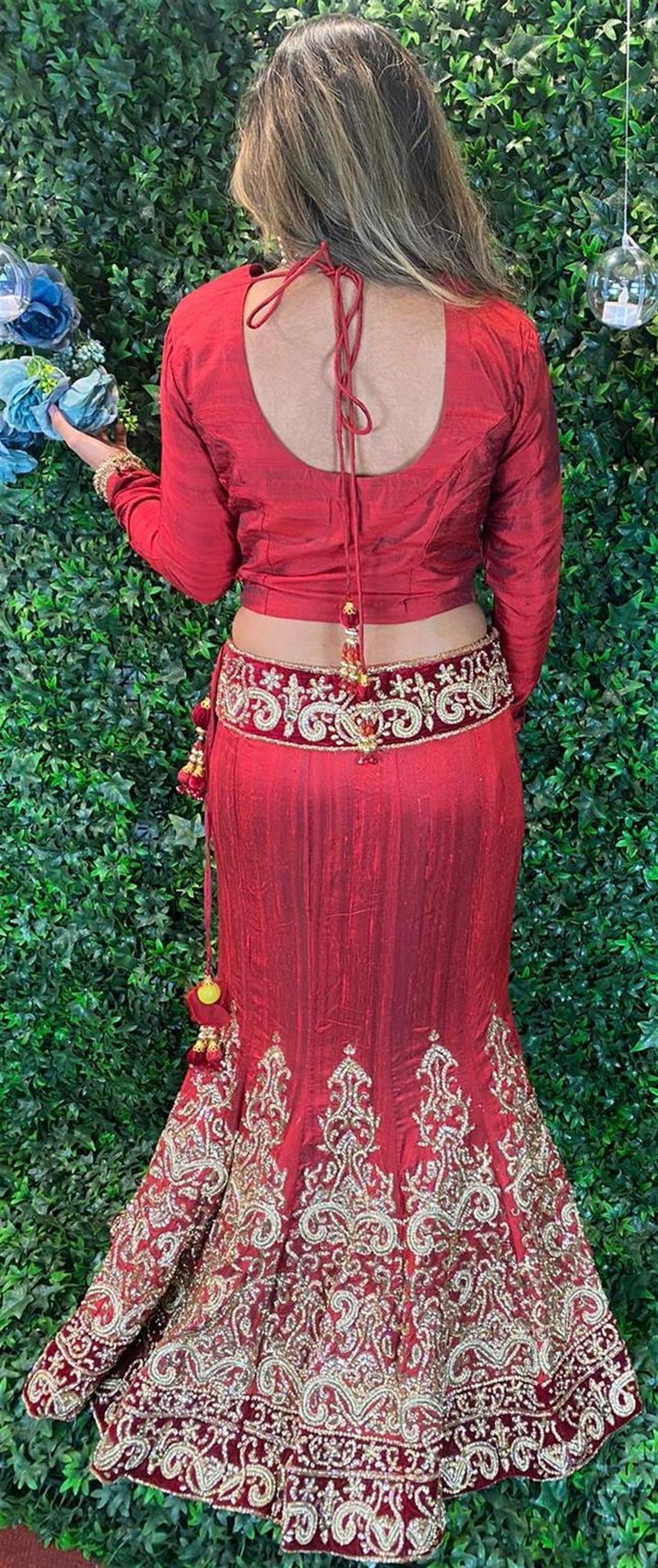 Maroon Bridal Partywear