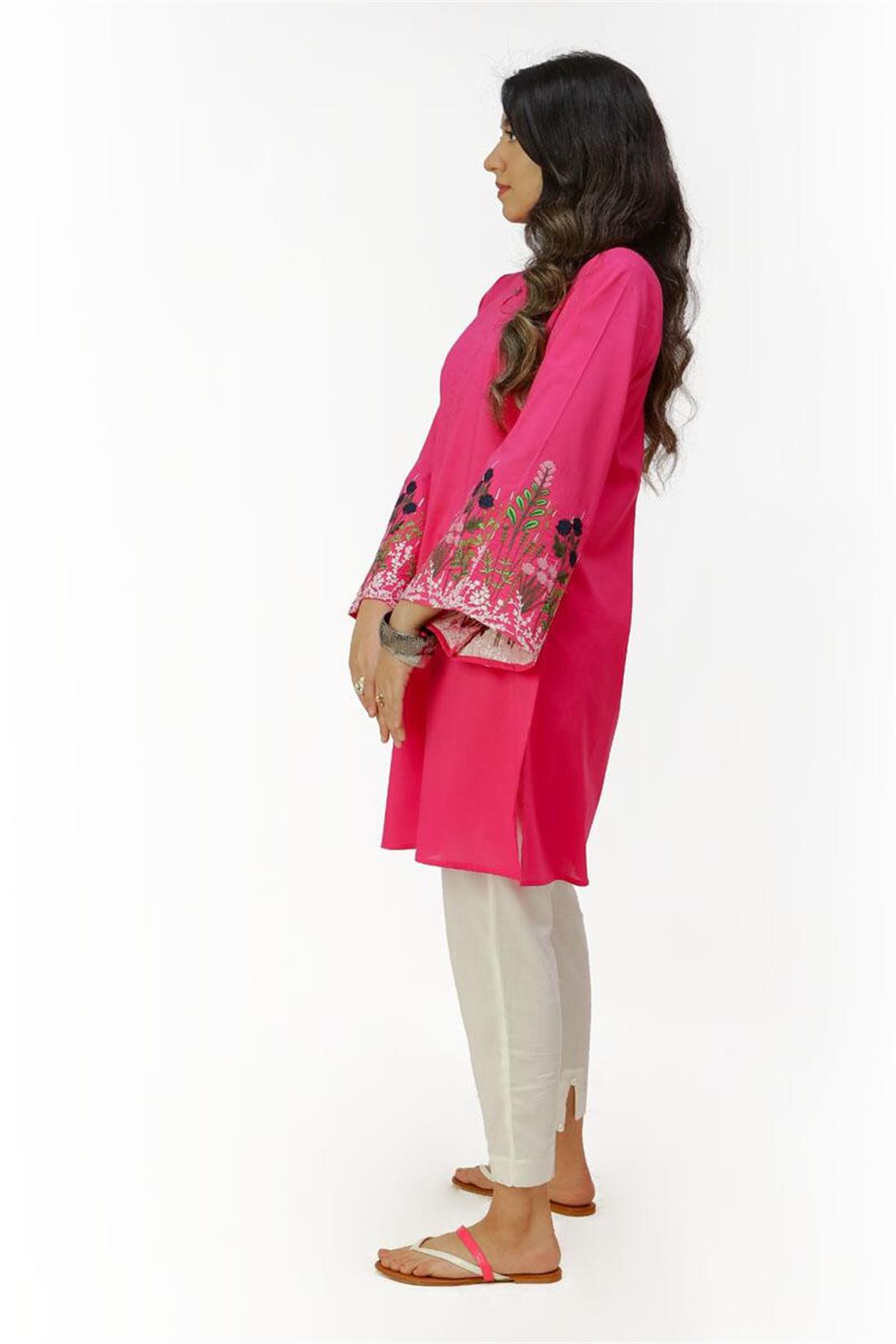 Shock Pink EGO Kurta