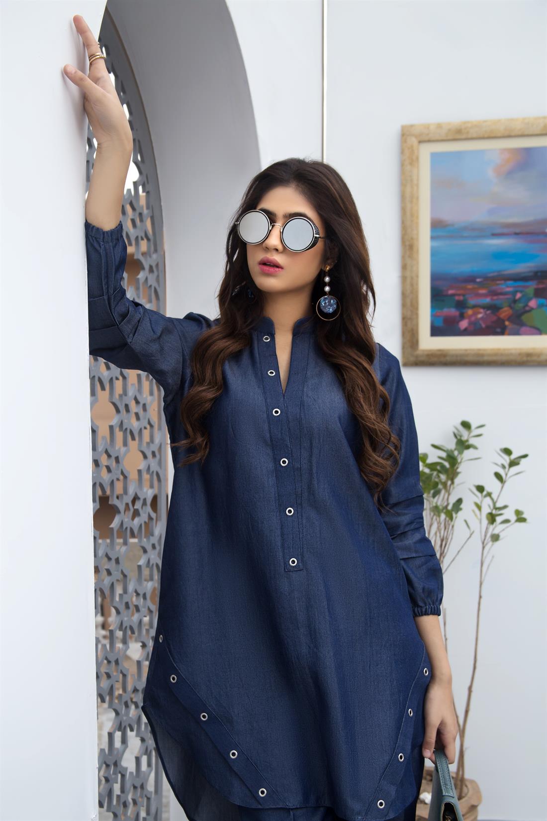 Navy Blue Zoya Collections