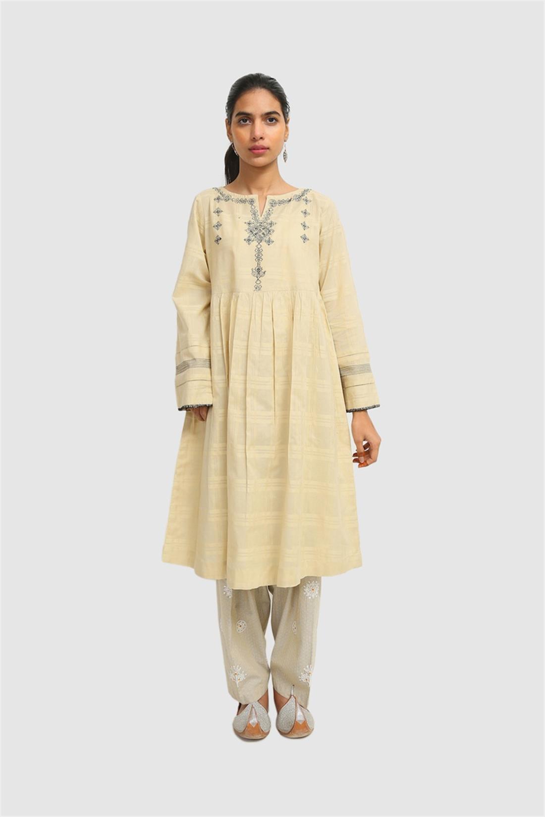 Beige Embroidered Generation