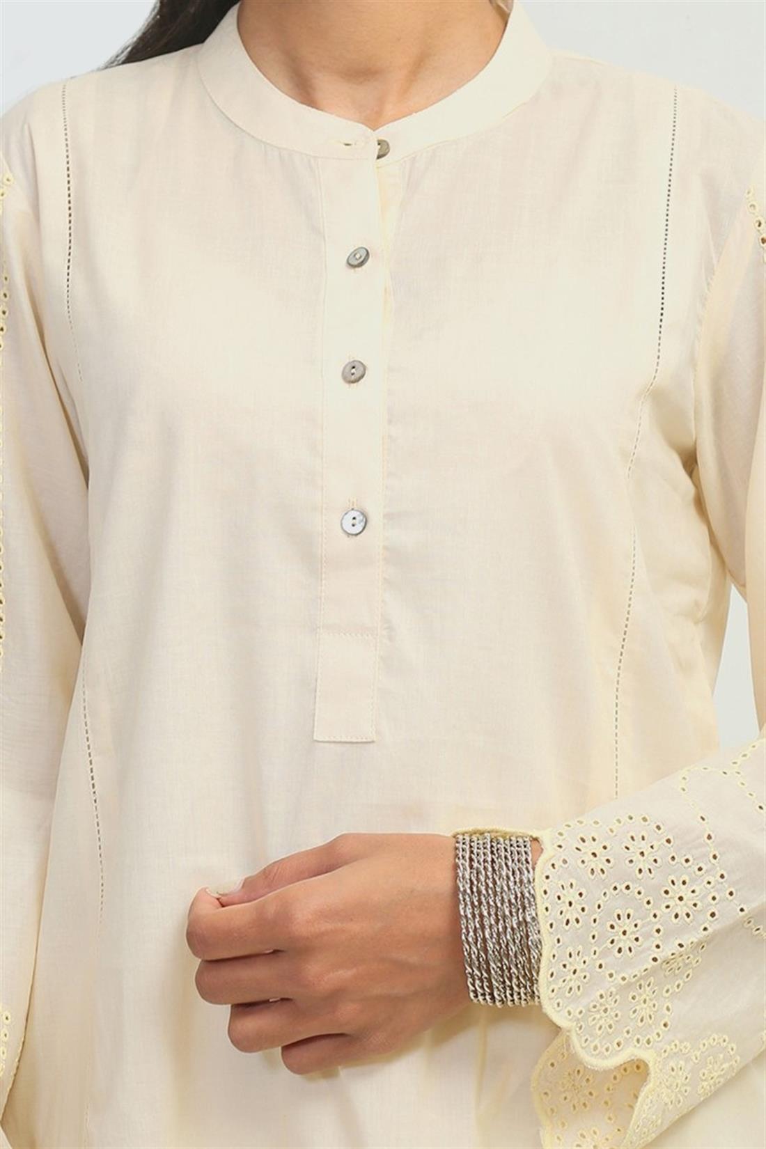 Cream Embroidered Generation