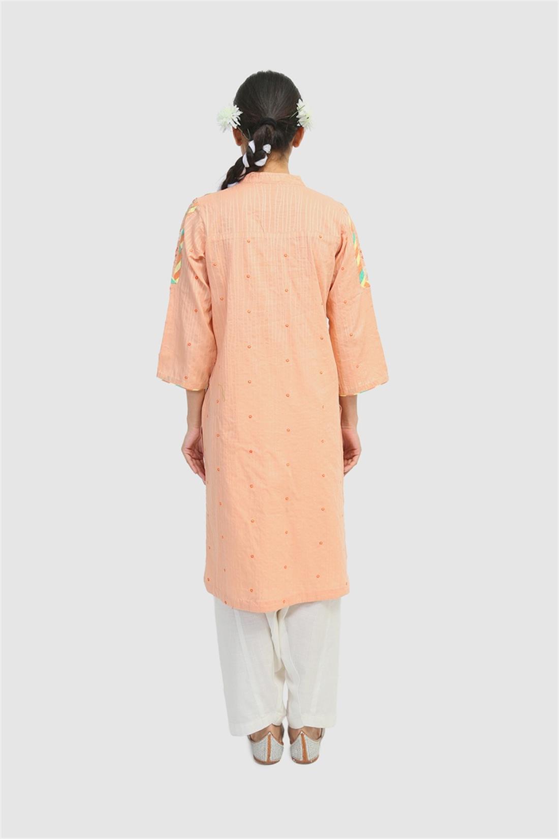 Peach Embroidered Generation
