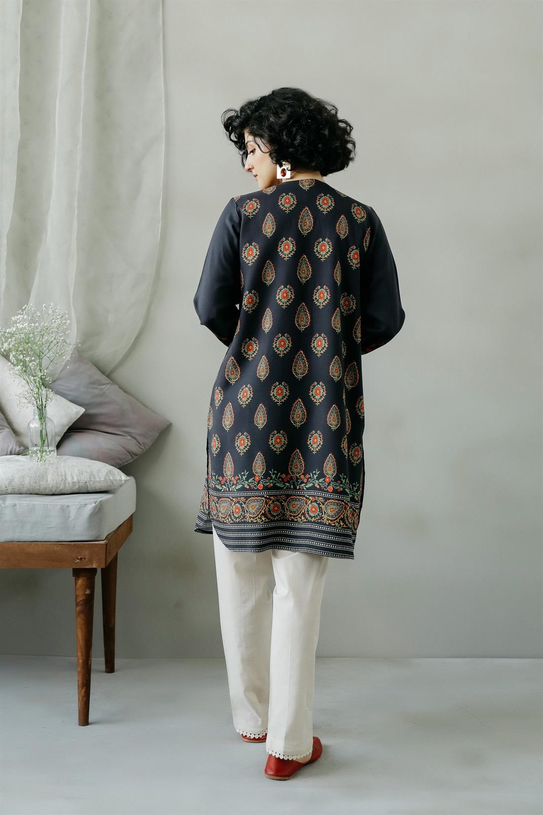 Black Ethnic Designer Ladies Ready to Wear Suits