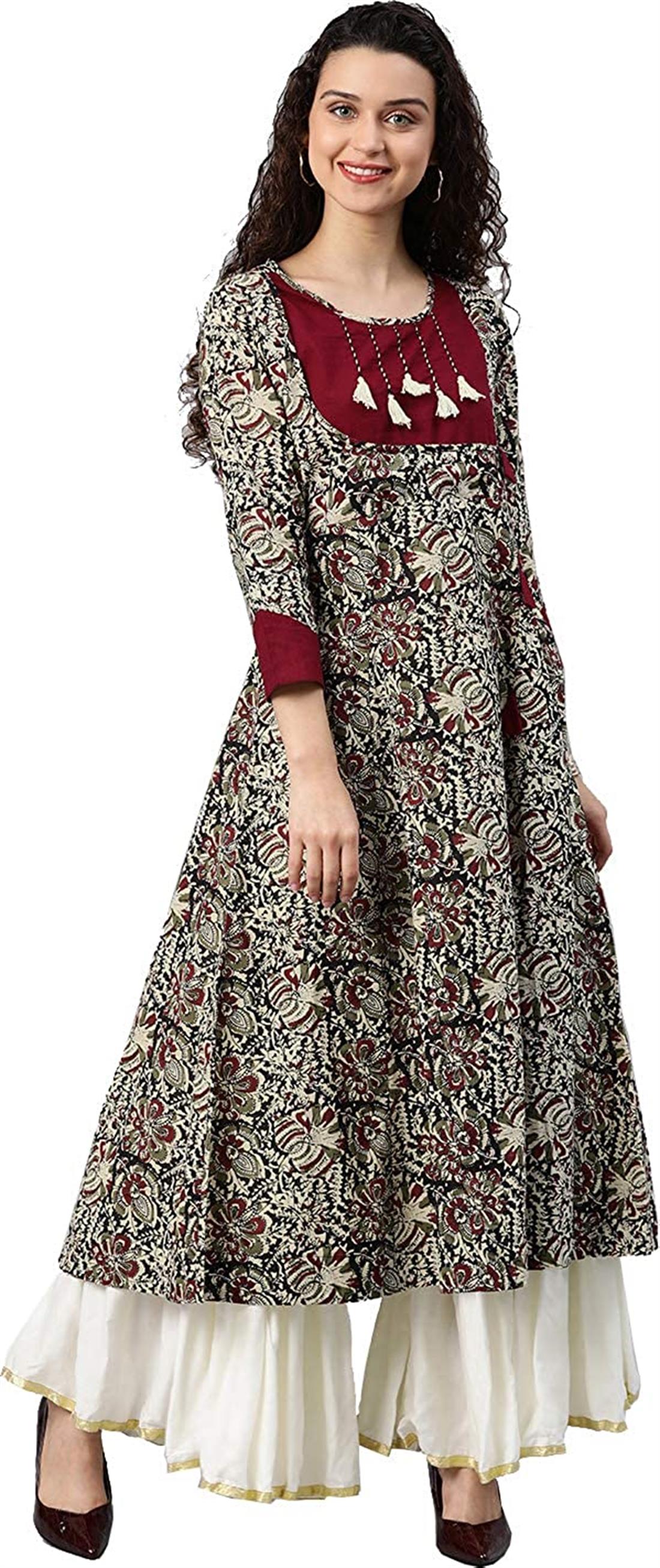 Multicolour A-Line Ladies Tunics and Kurta