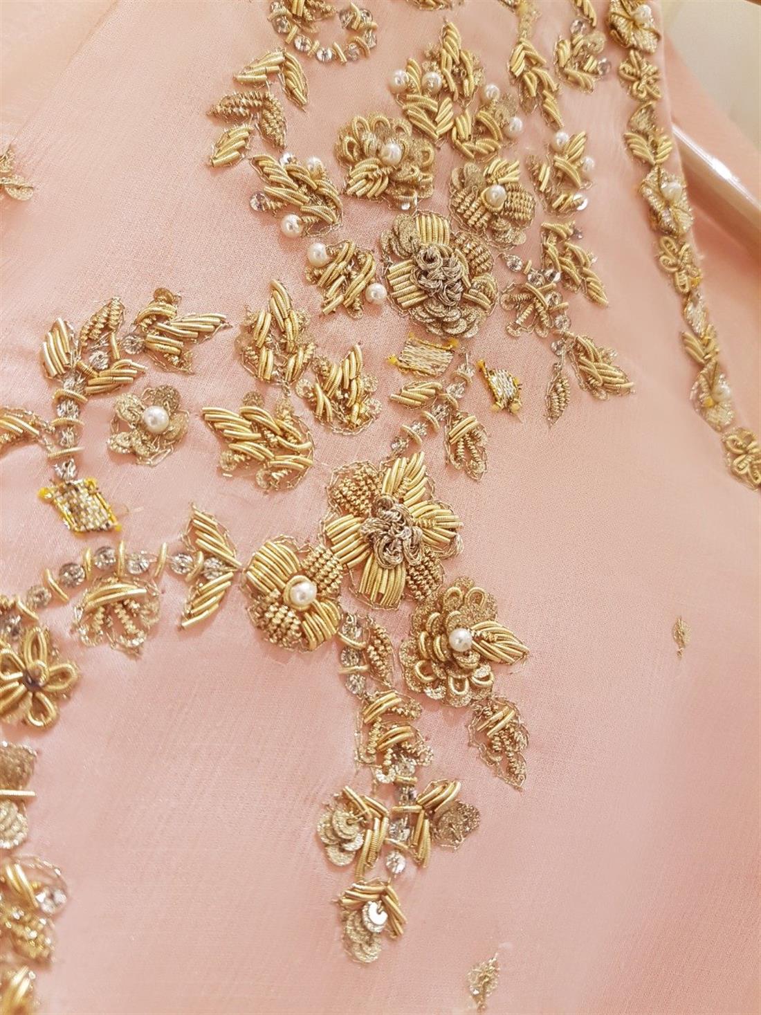 Pink Chiffon Agha Noor