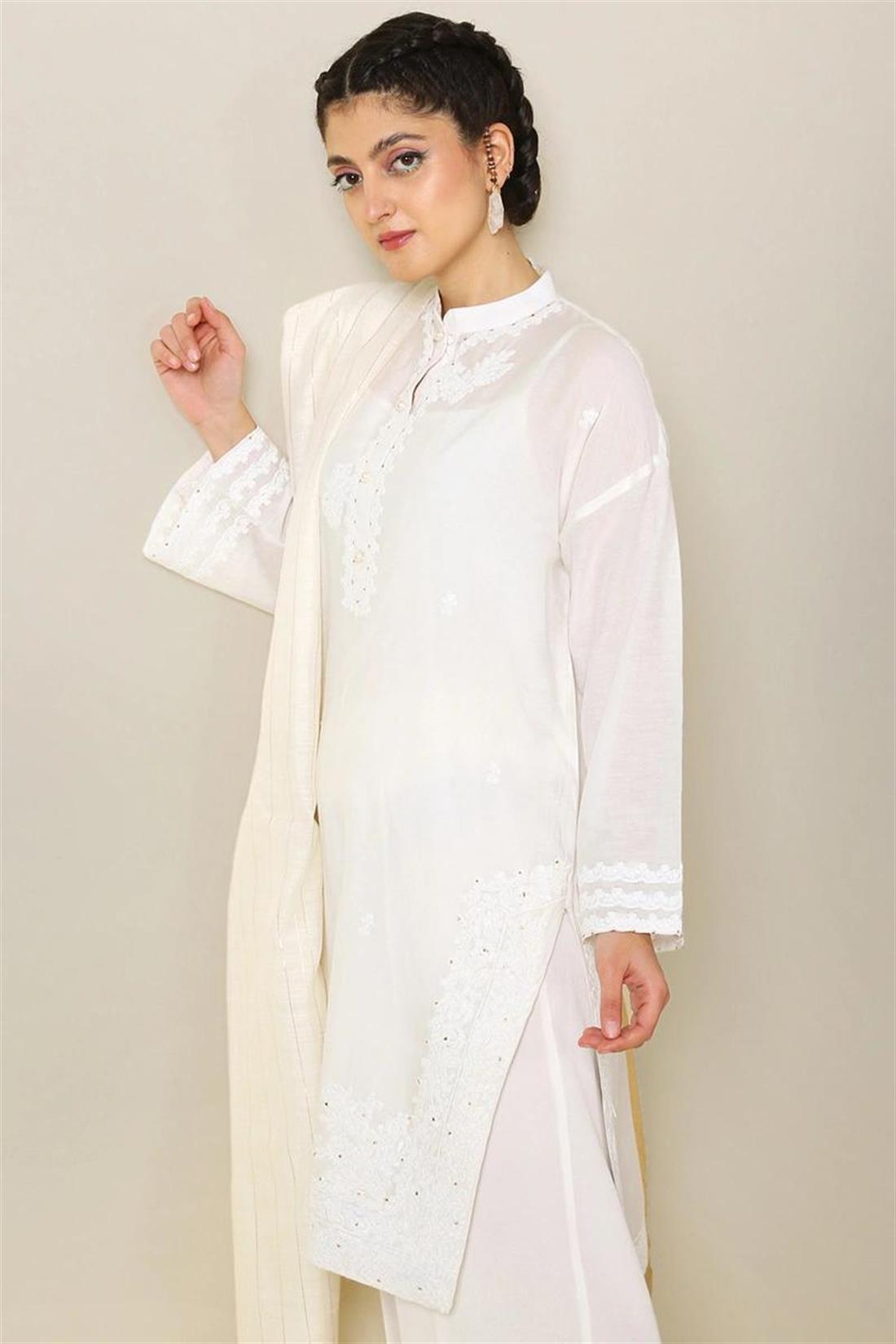 Generation Stylish White Kurta
