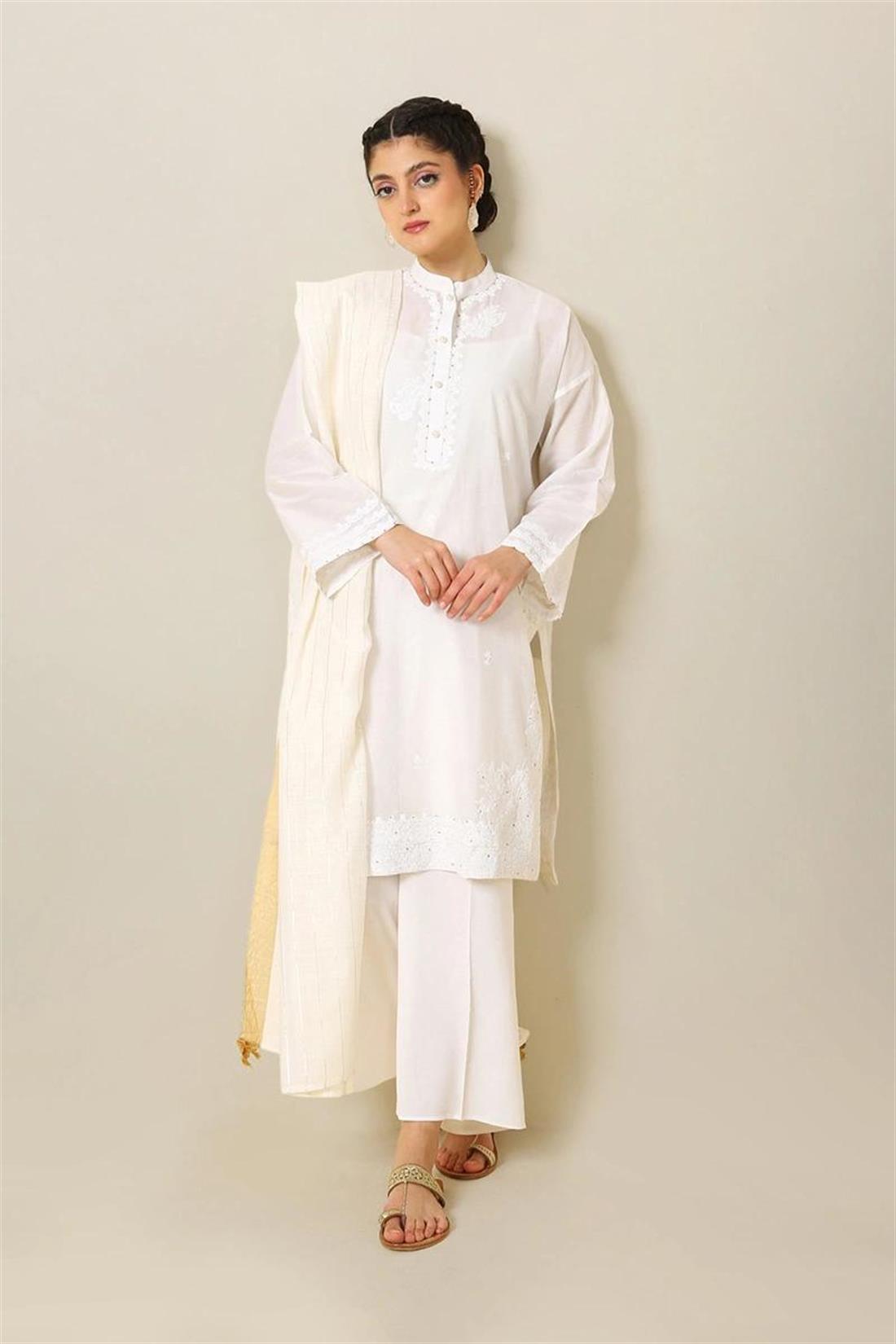 Generation Stylish White Kurta