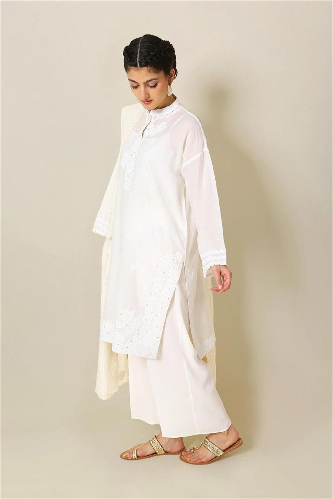 Generation Stylish White Kurta