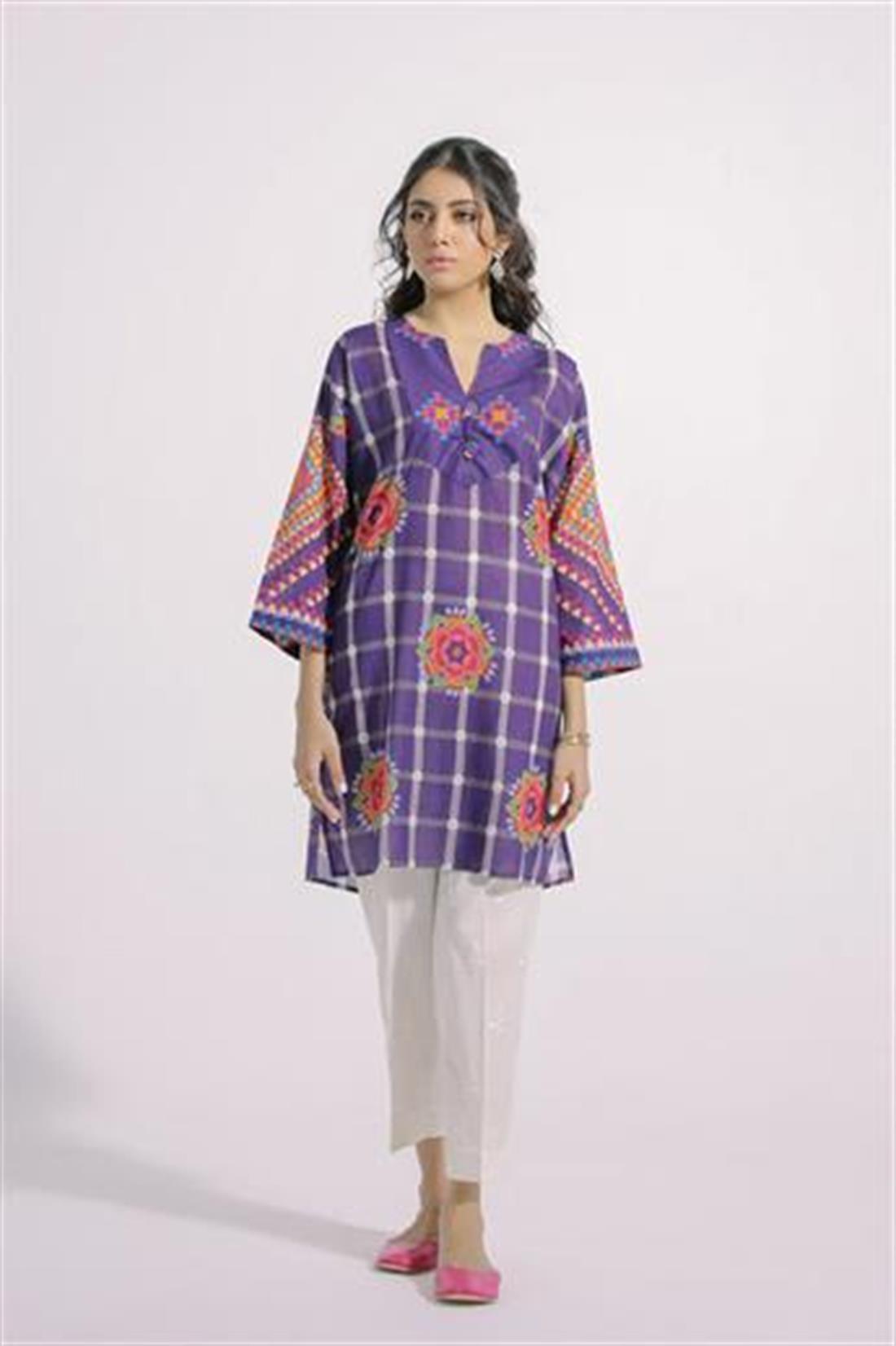 Purple Ethnic Designer Ladies Ready to Wear Suits