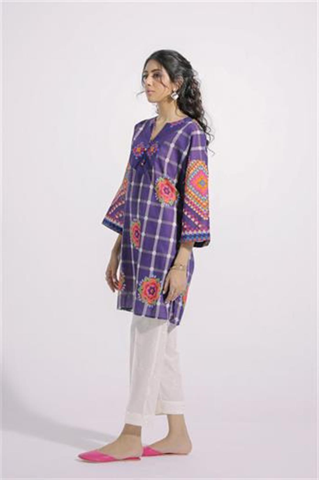 Purple Ethnic Designer Ladies Ready to Wear Suits