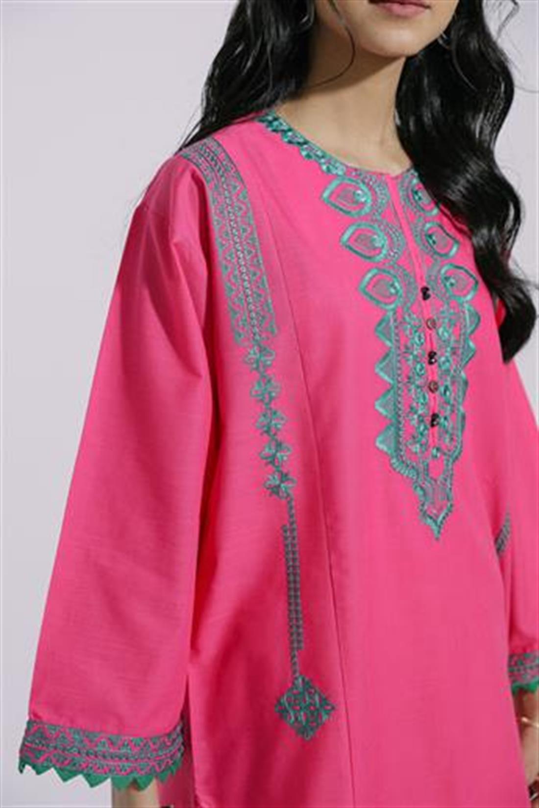 Pink Ethnic Designer Ladies Ready to Wear Suits