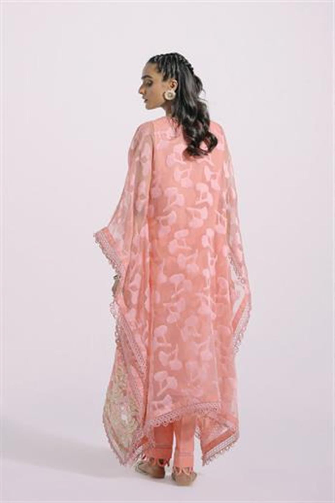 Peach Pink Ethnic Designer Ladies Ready to Wear Suits