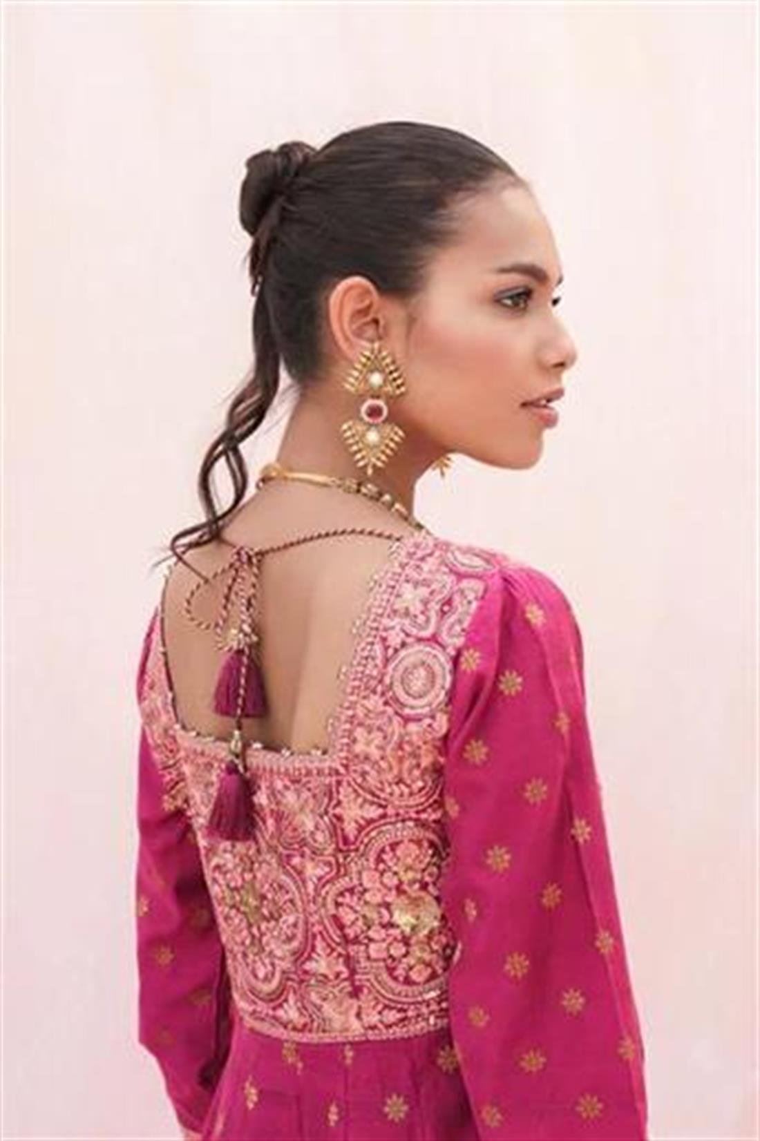Purple Ethnic Designer Ladies Ready to Wear Suits