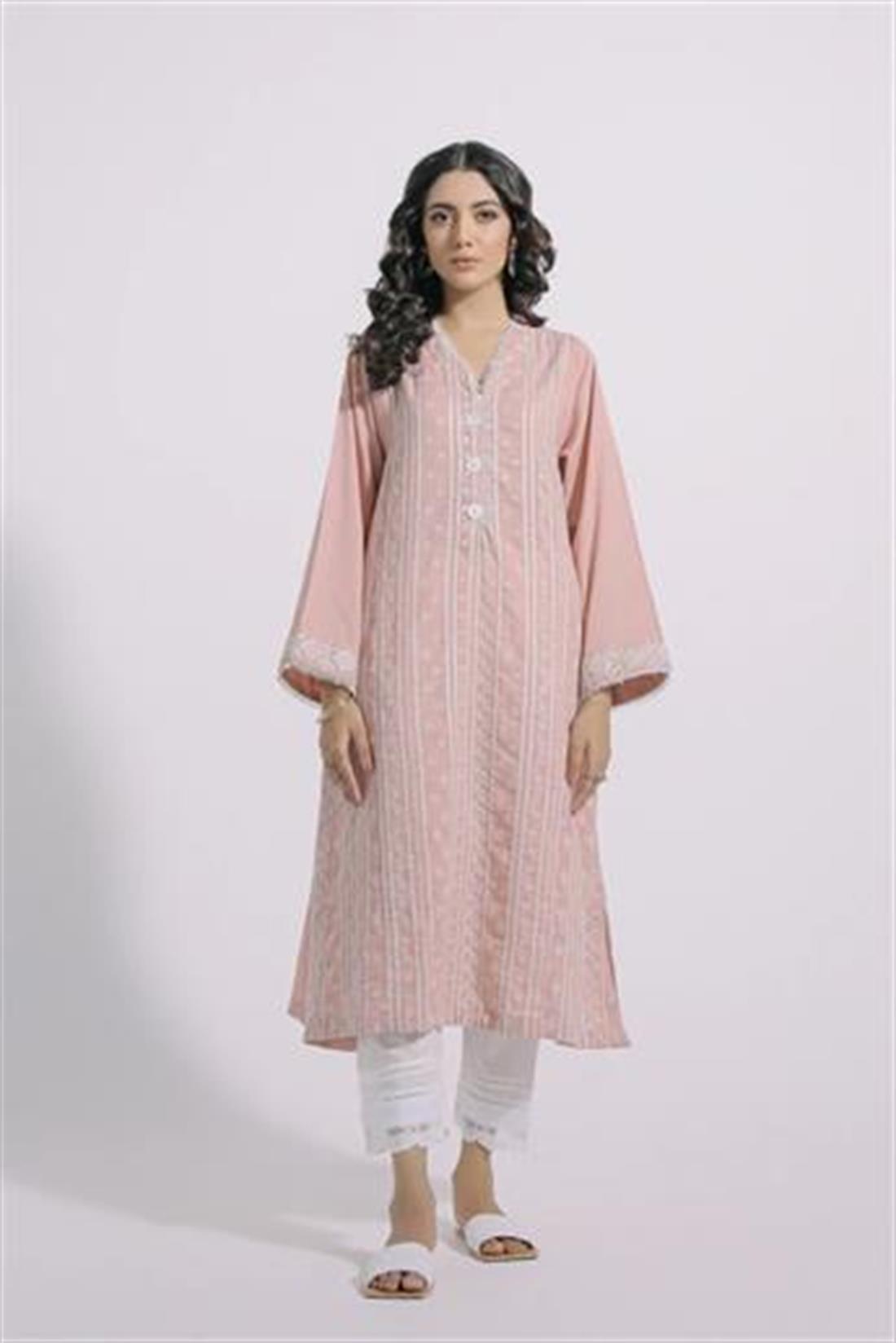 Pink Ethnic Designer Ladies Ready to Wear Suits