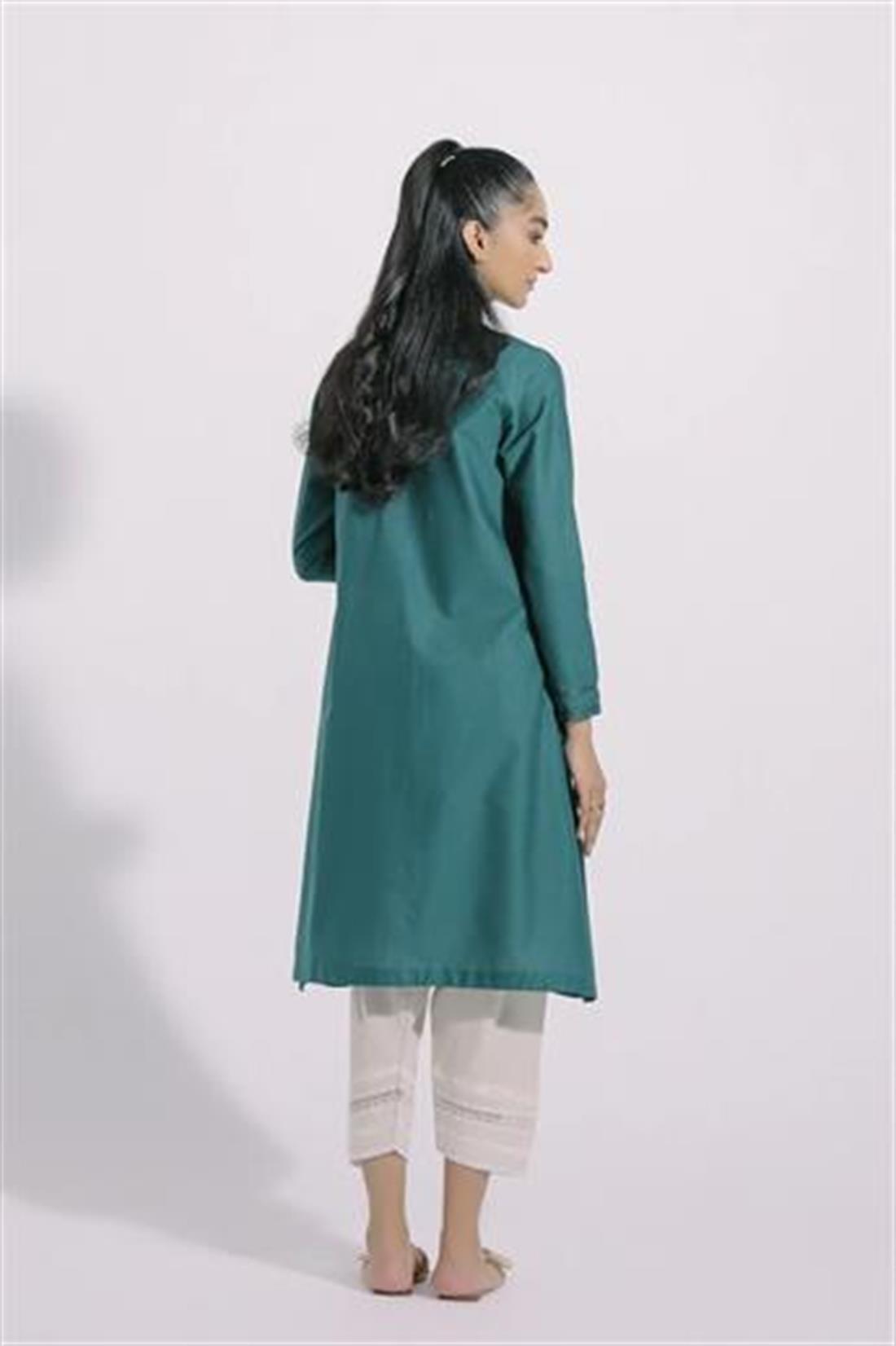 Teal Green Ethnic Designer Ladies Ready to Wear Suits