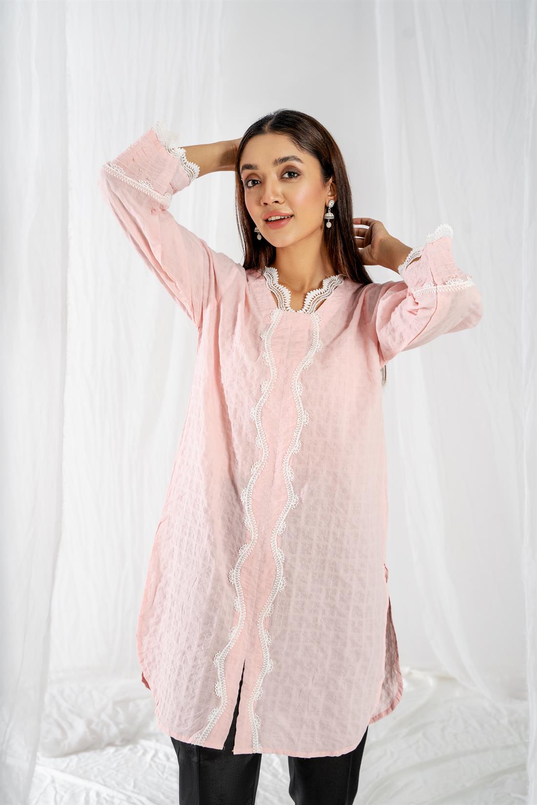 Light Pink Ladies Kurta
