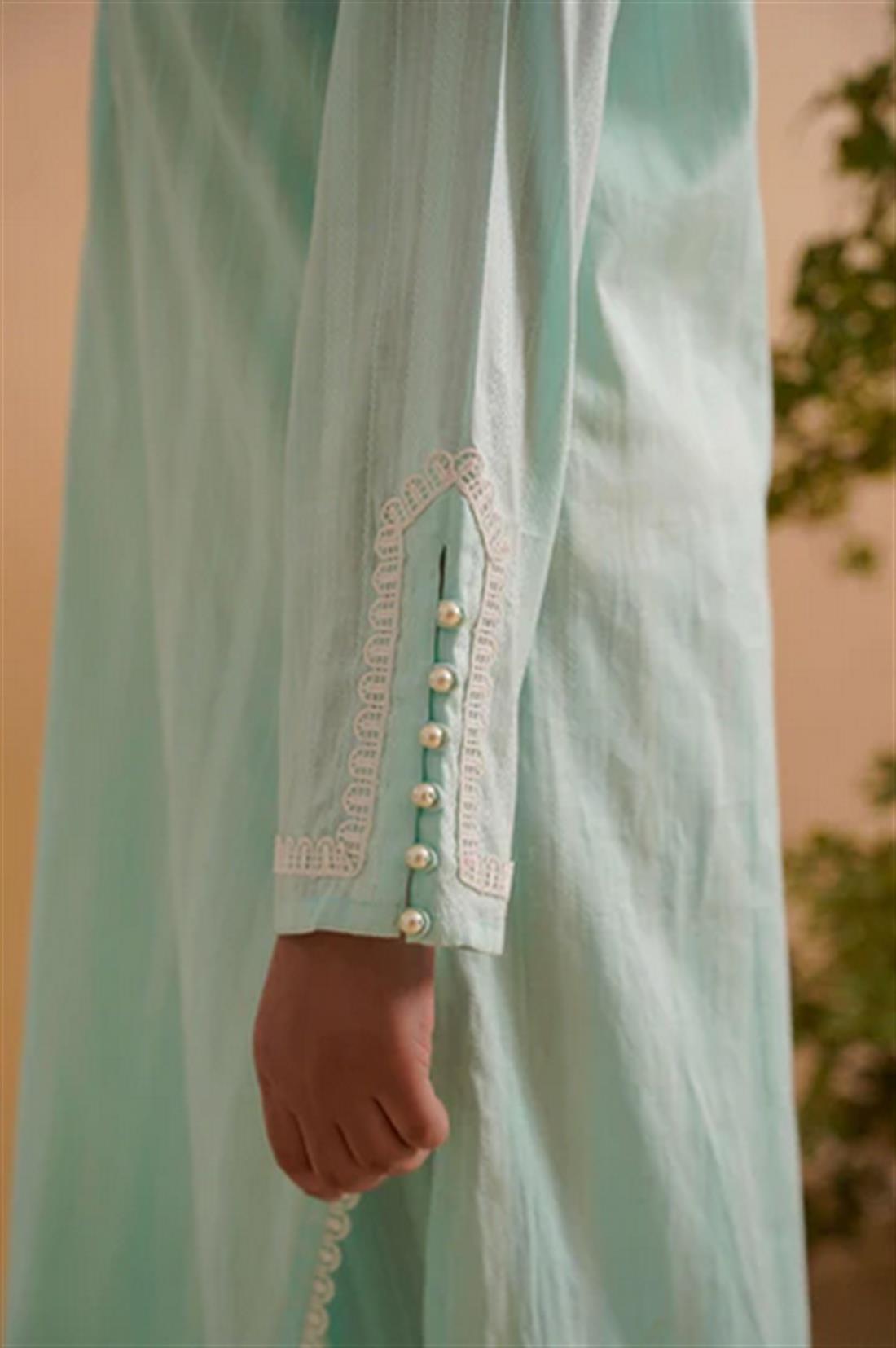 Aqua Blue Ladies Kurta