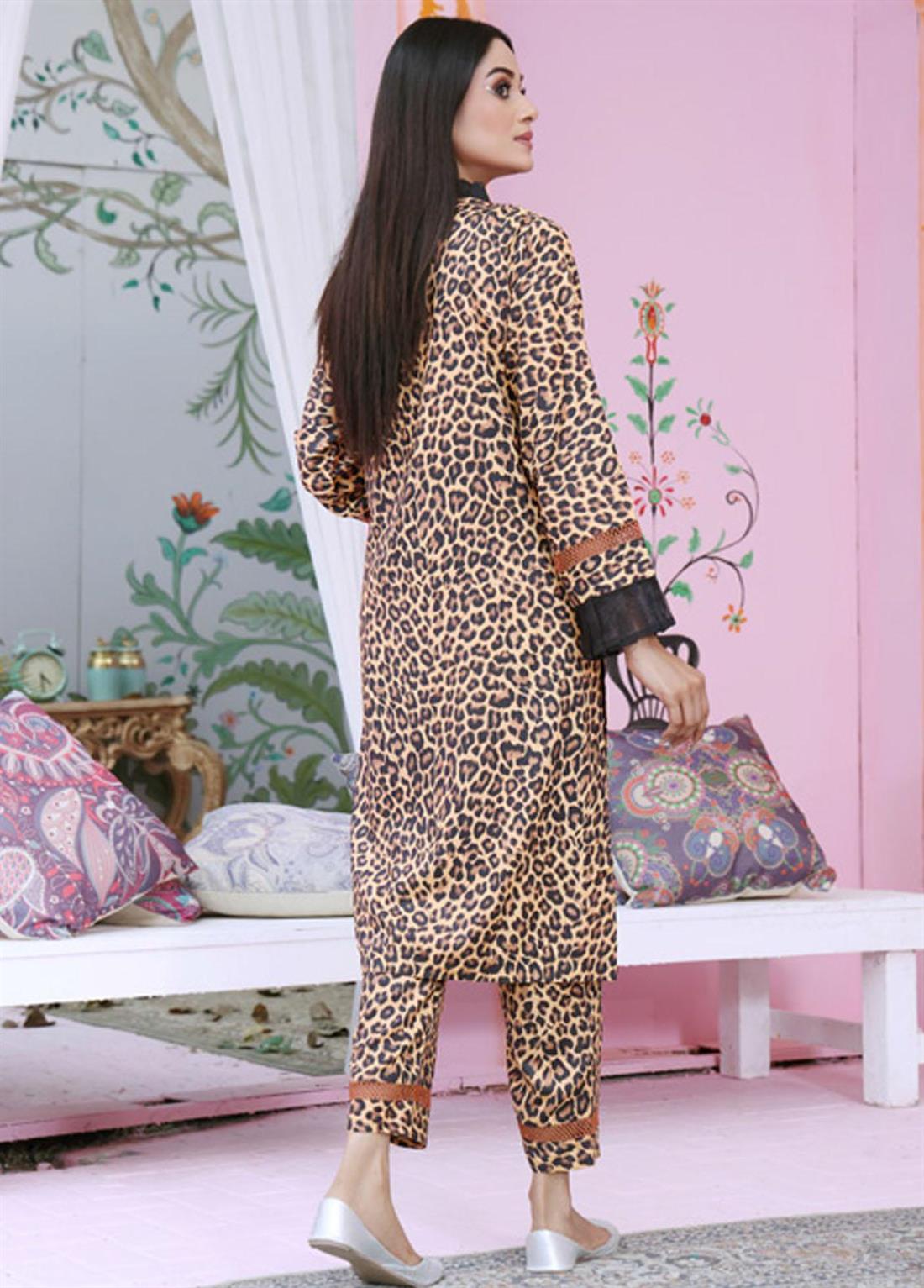 Multicolour & Black Printed Linen Ladies Tunics and Kurta