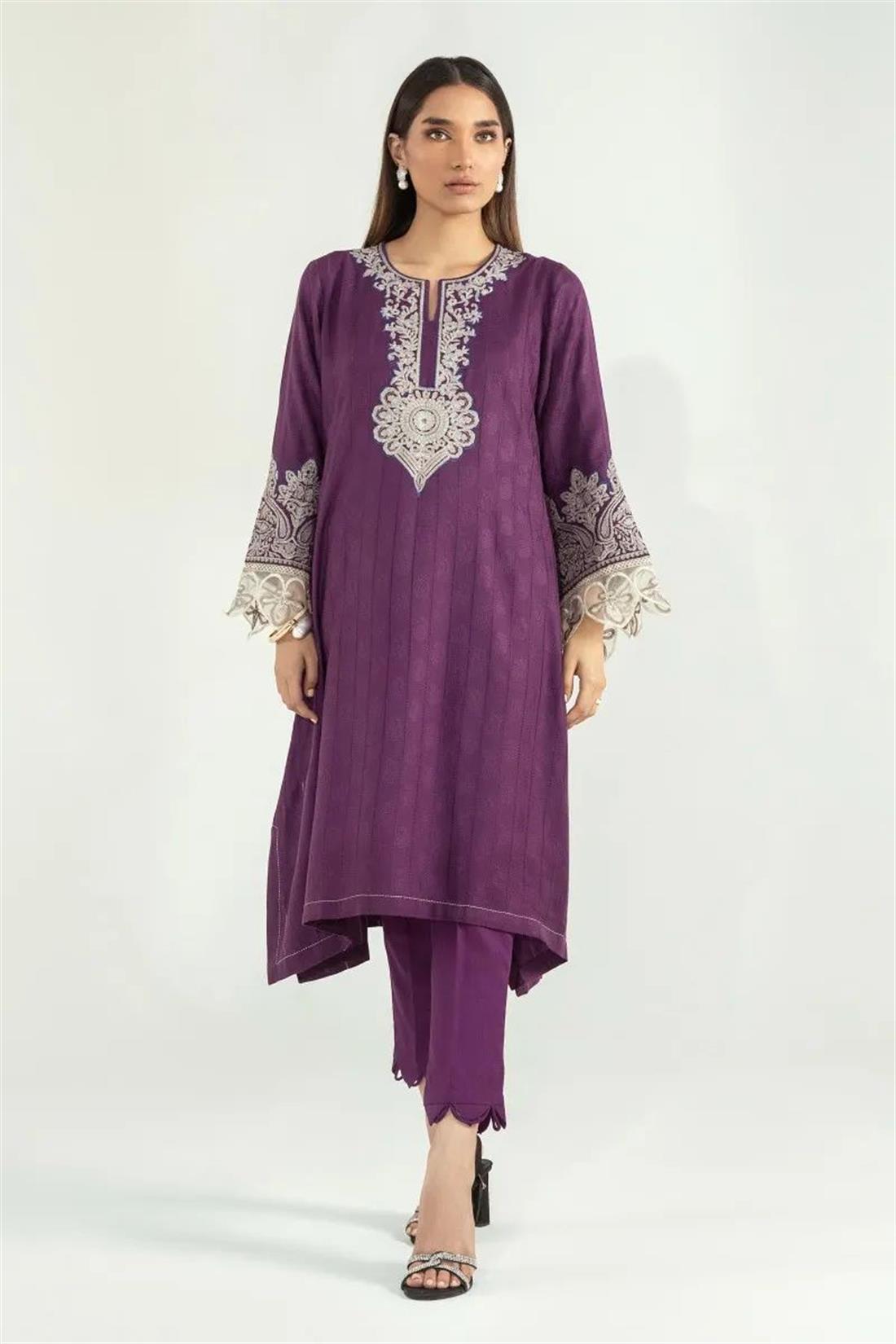 Purple 1 Piece Kurta