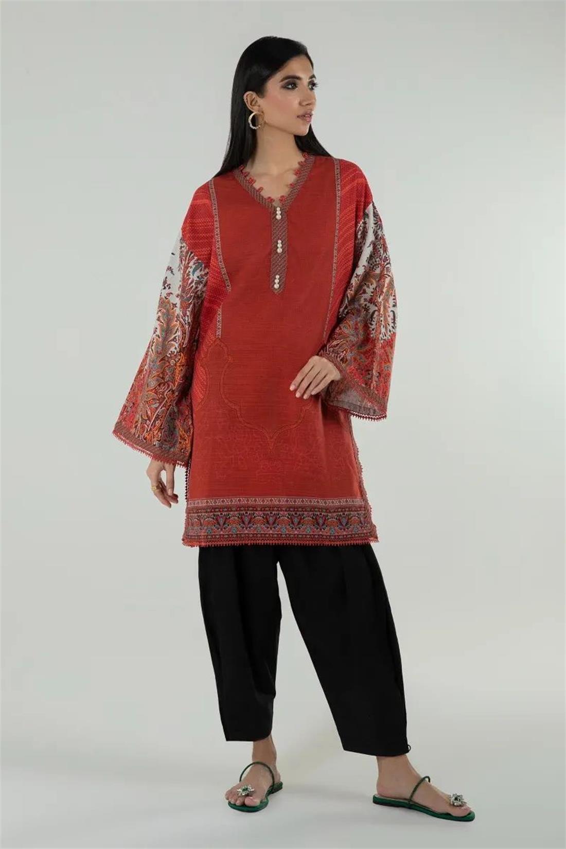 Rusty Pink 1 Piece Kurta
