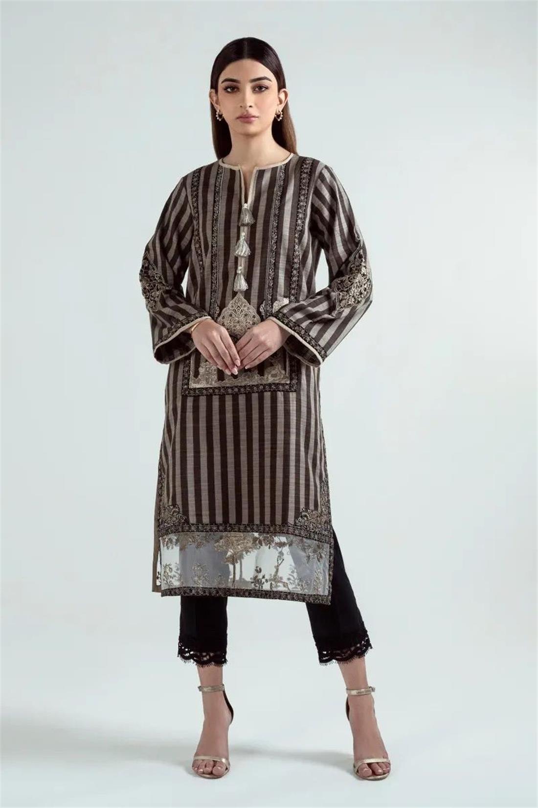 Brown 1 Piece Kurta