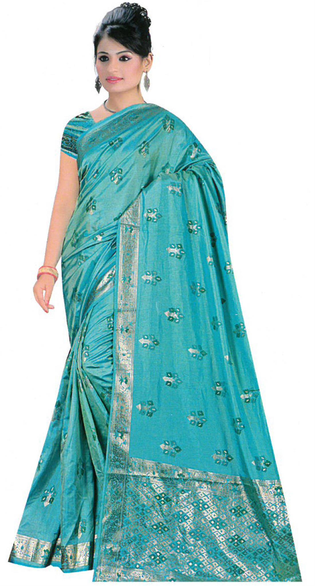 Blue Sarees