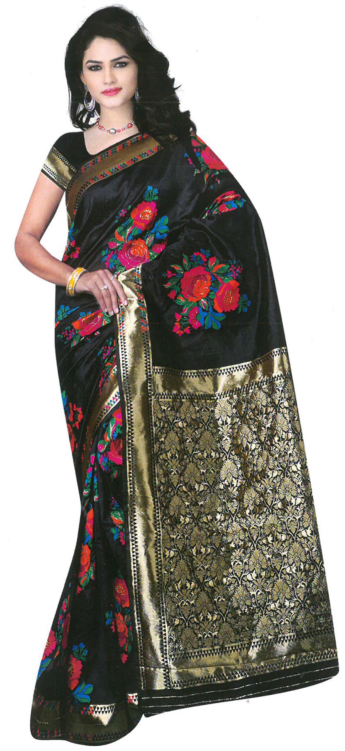 Black Sarees