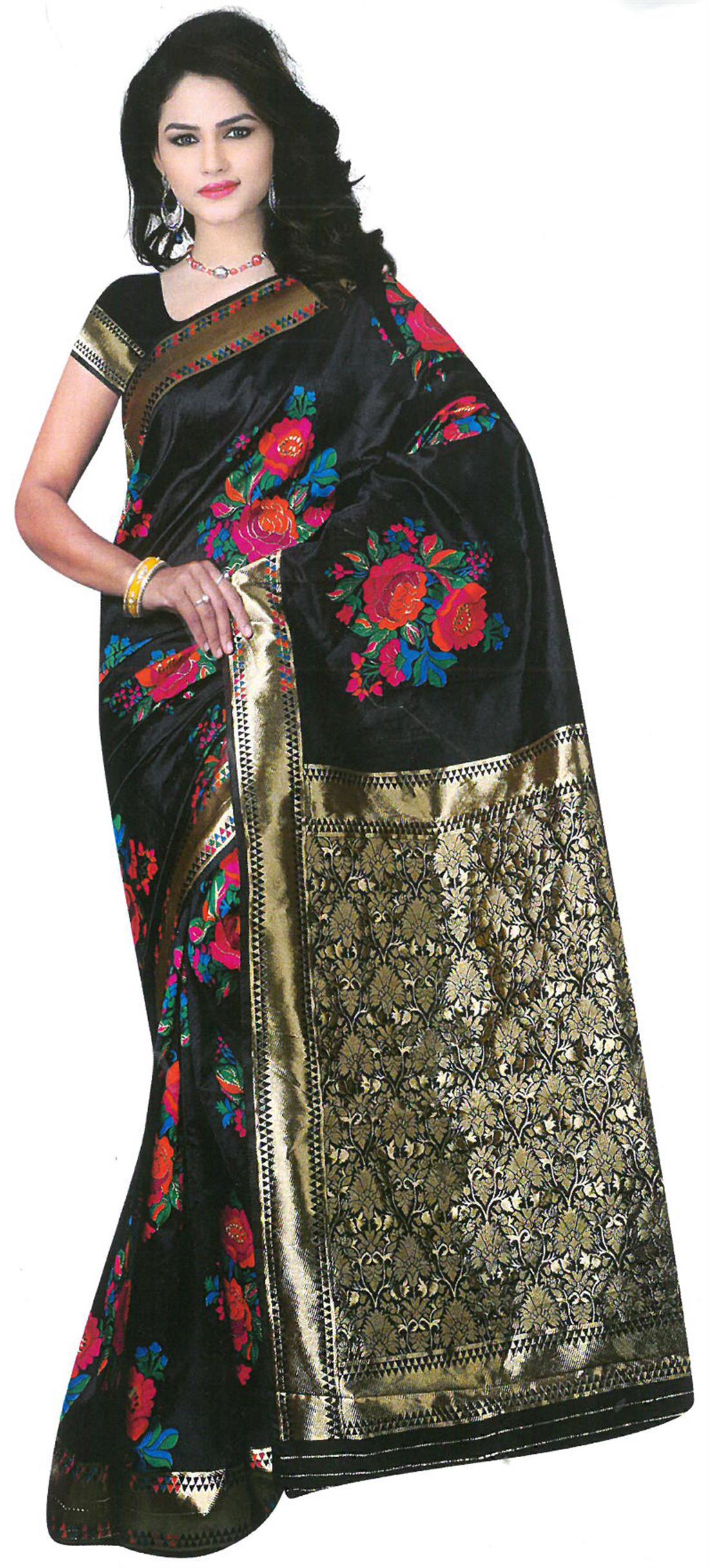 Black Sarees