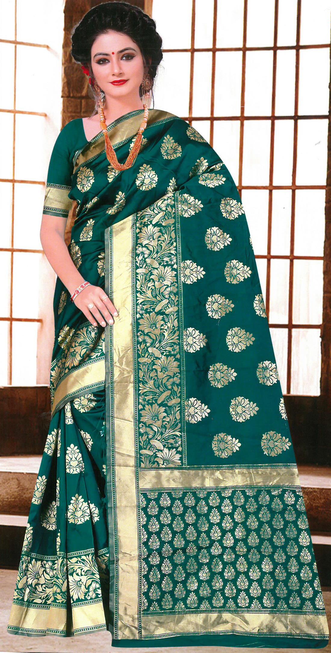 Green Sarees