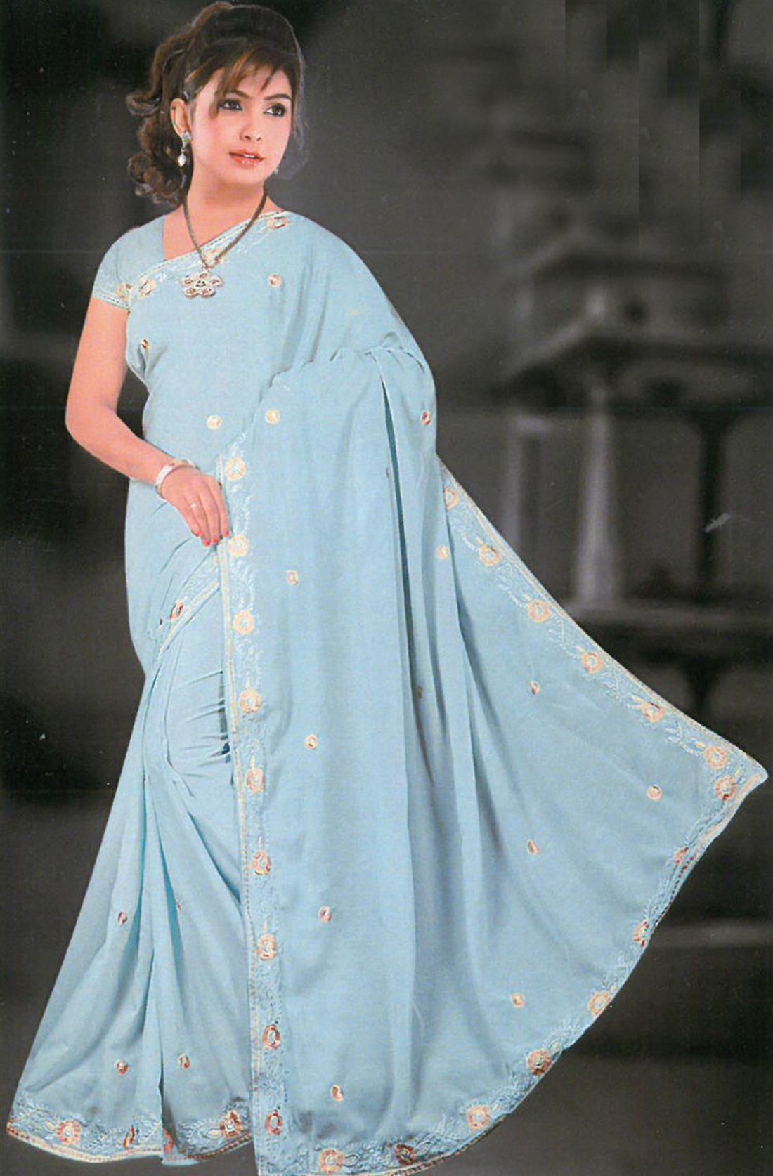 Blue Sarees