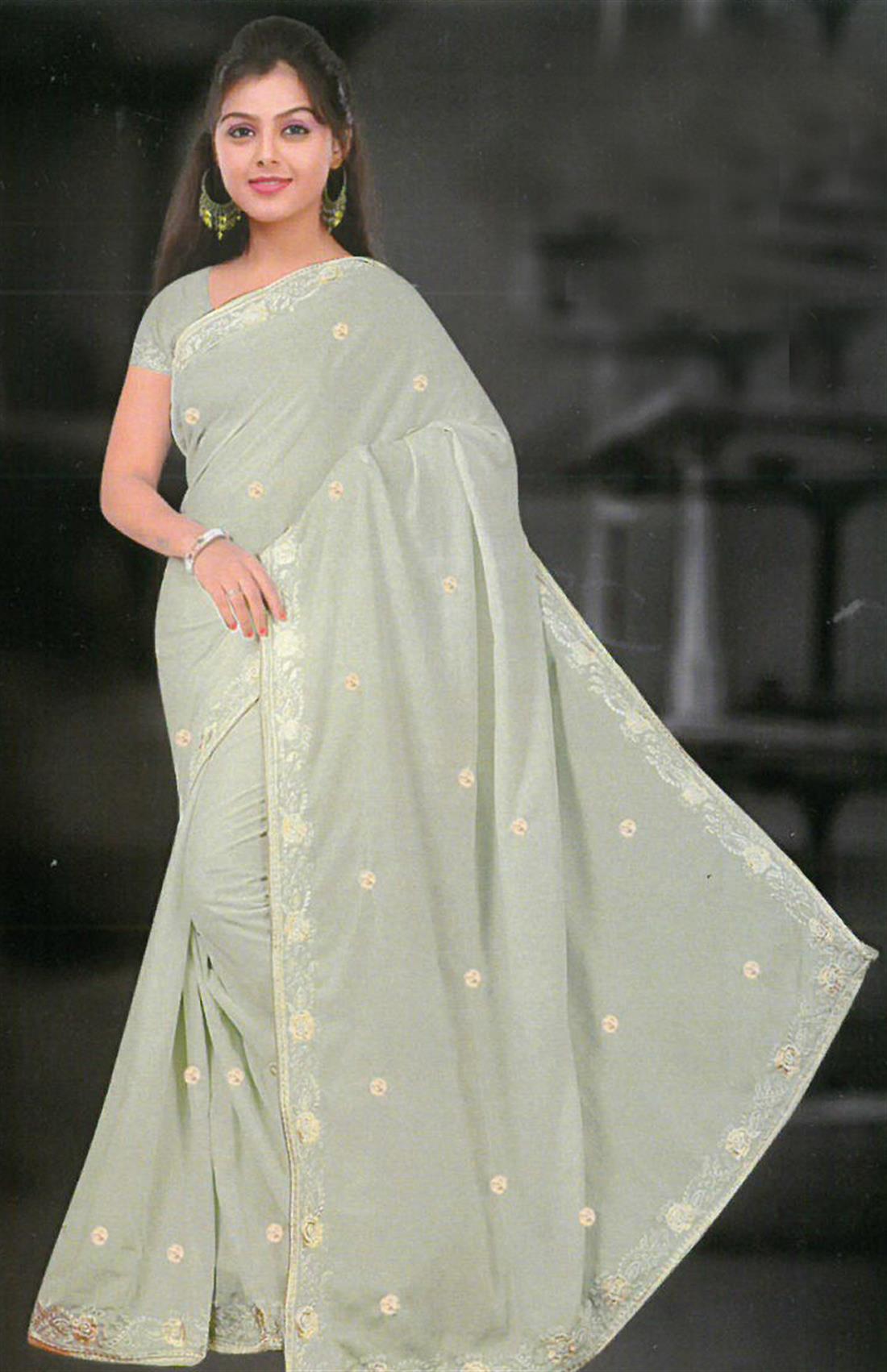 Ivory Sarees
