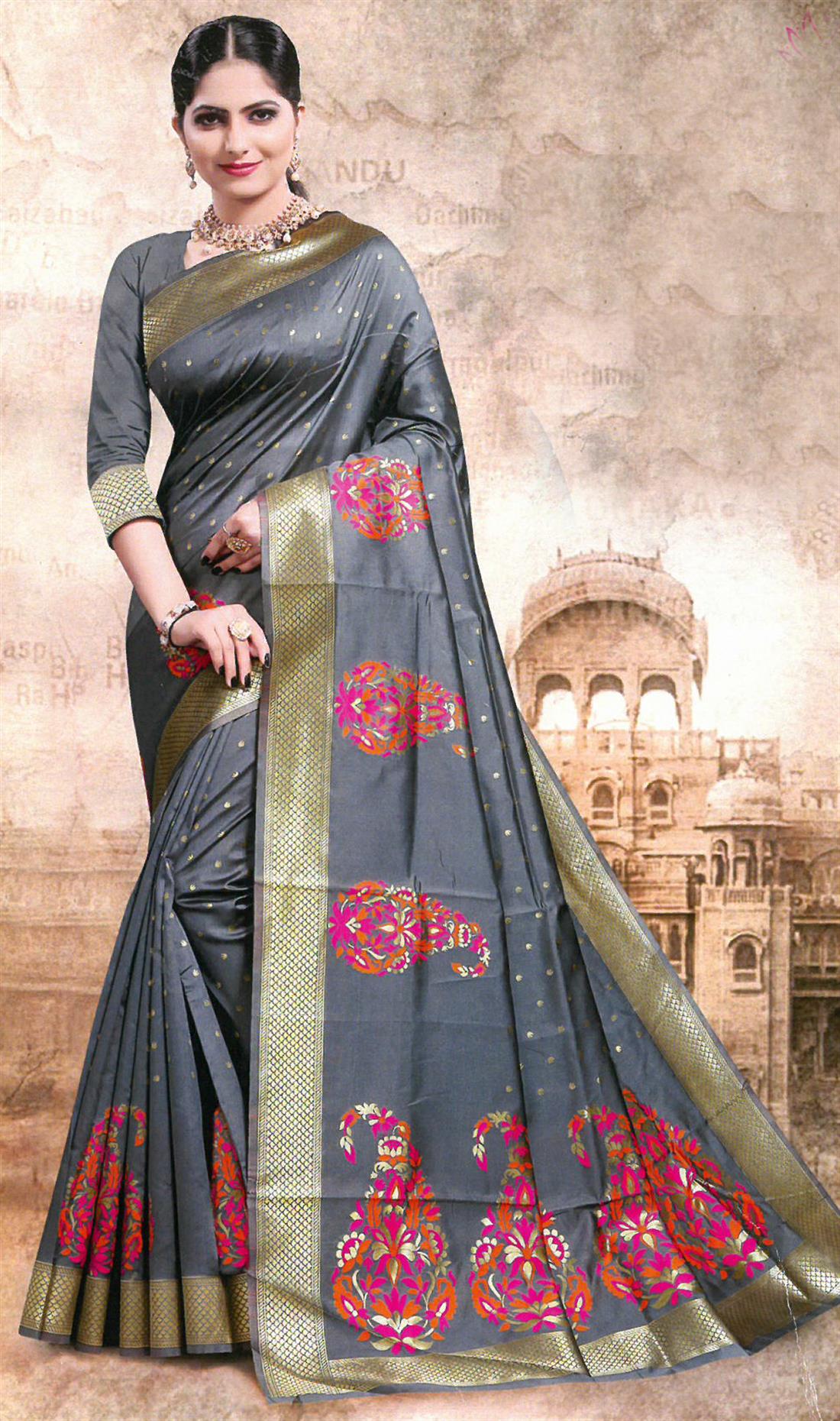 Grey Sarees