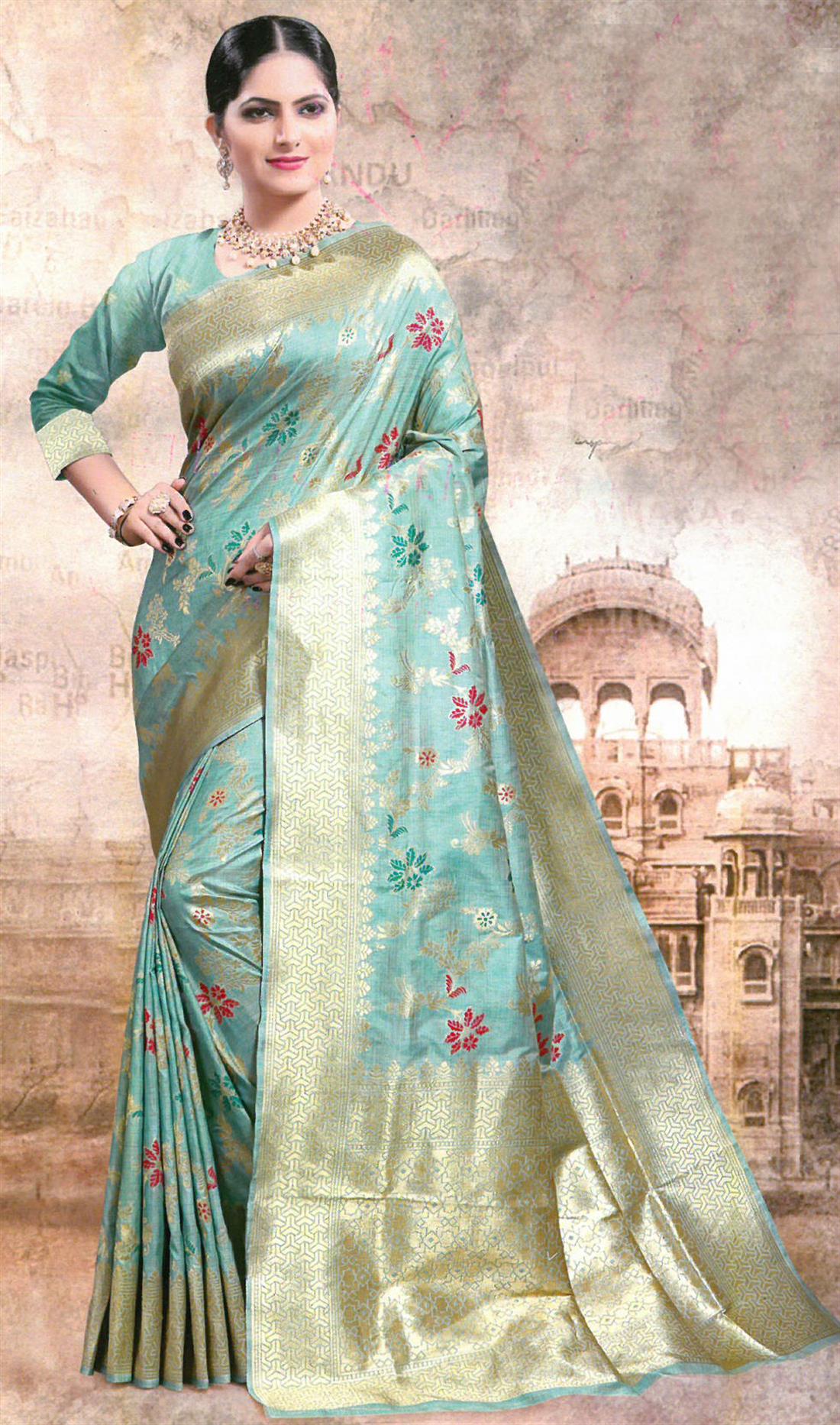 Blue Silk Sarees