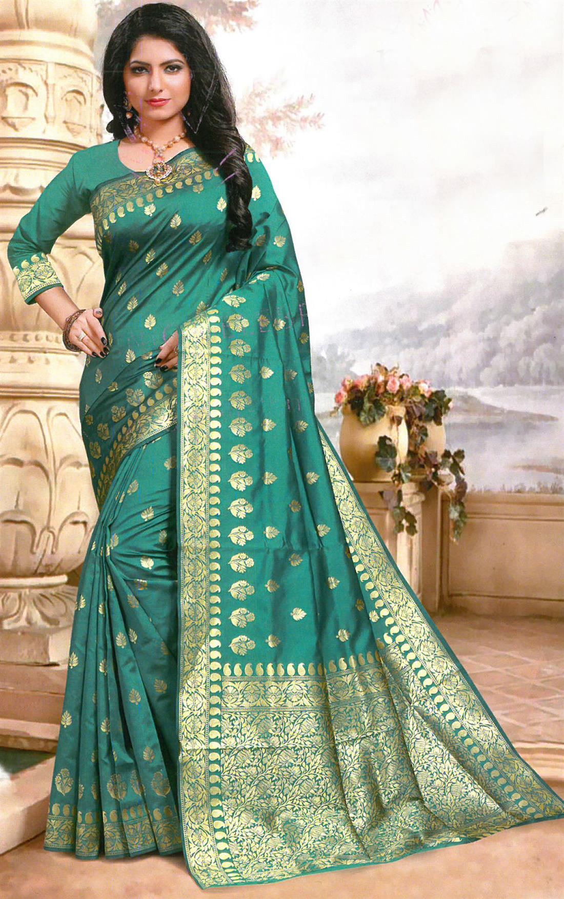 Green Sarees